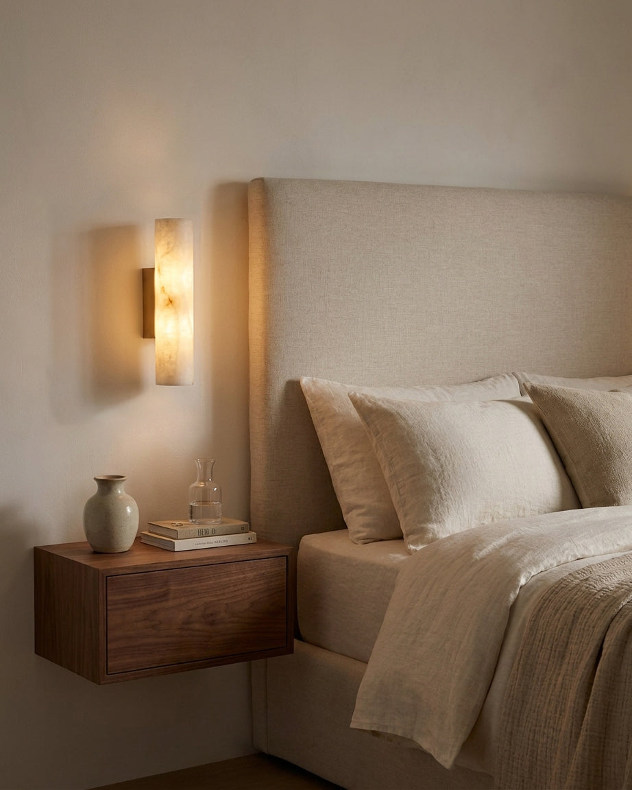 Eliora Alabaster Wall Sconce