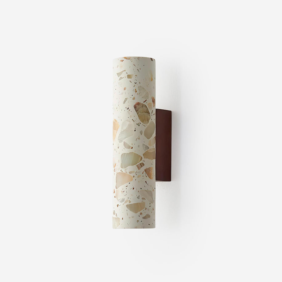 Orvian Wall Lamp Terrazzo Cylinder Minimalist-Neutral Decor