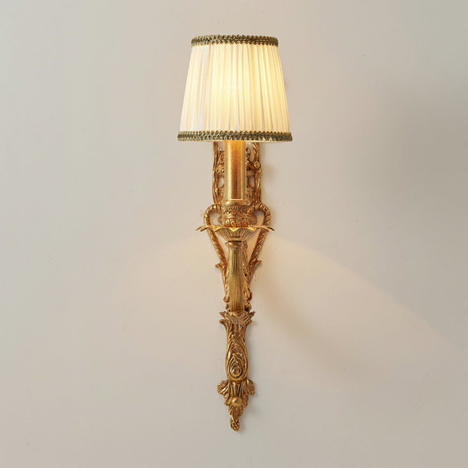 One-head Claudine Wall Lamp, three-quarter view.