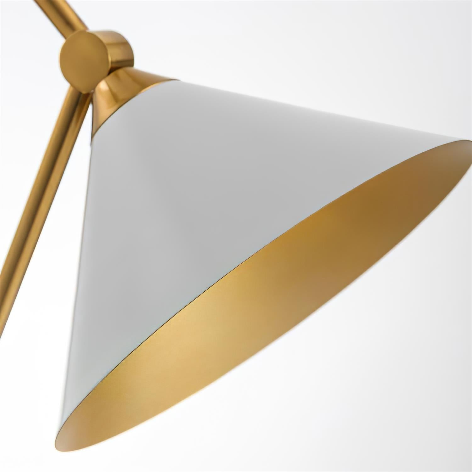 Avelo Marble Geometric Table Lamp-Neutral Decor