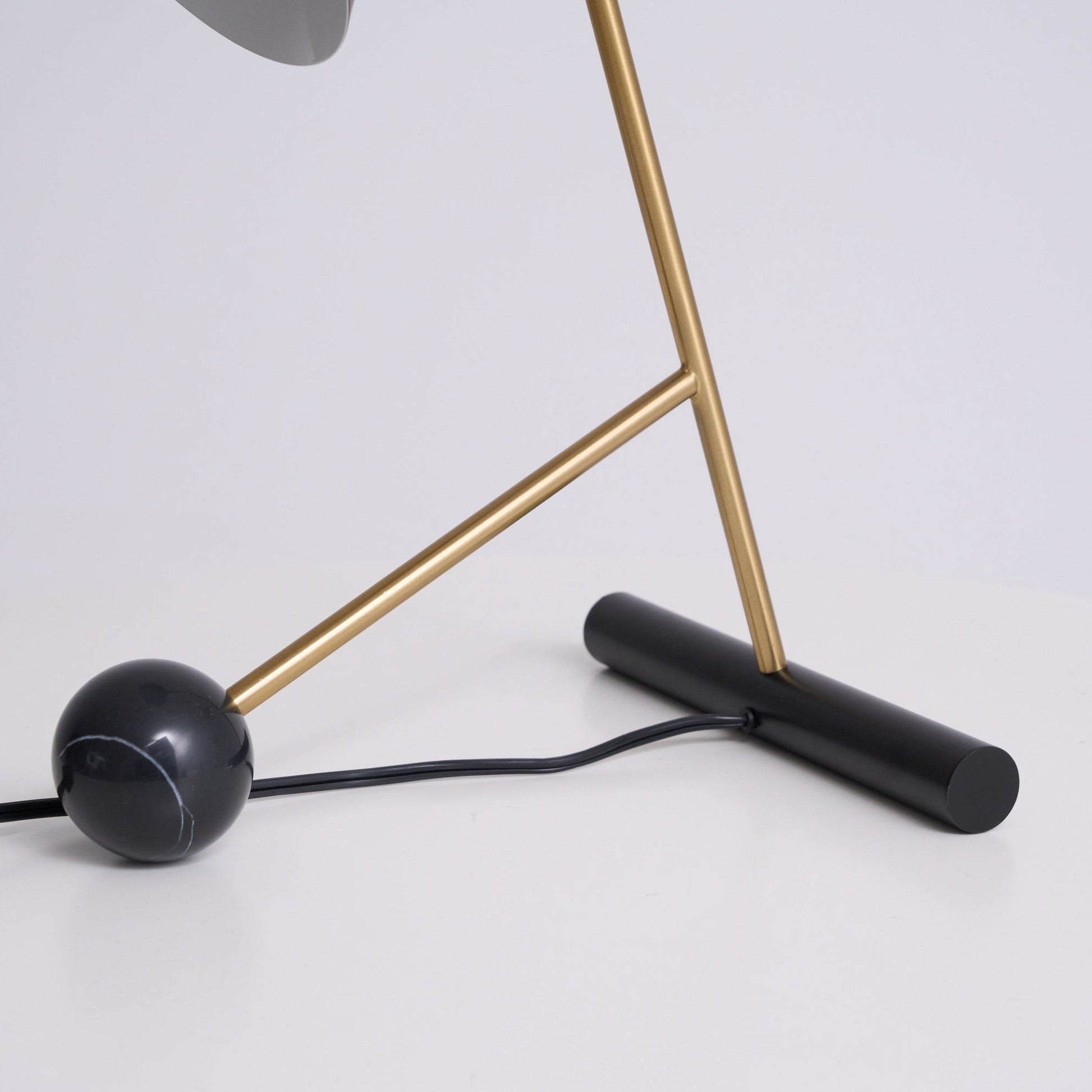 Avelo Marble Geometric Table Lamp-Neutral Decor