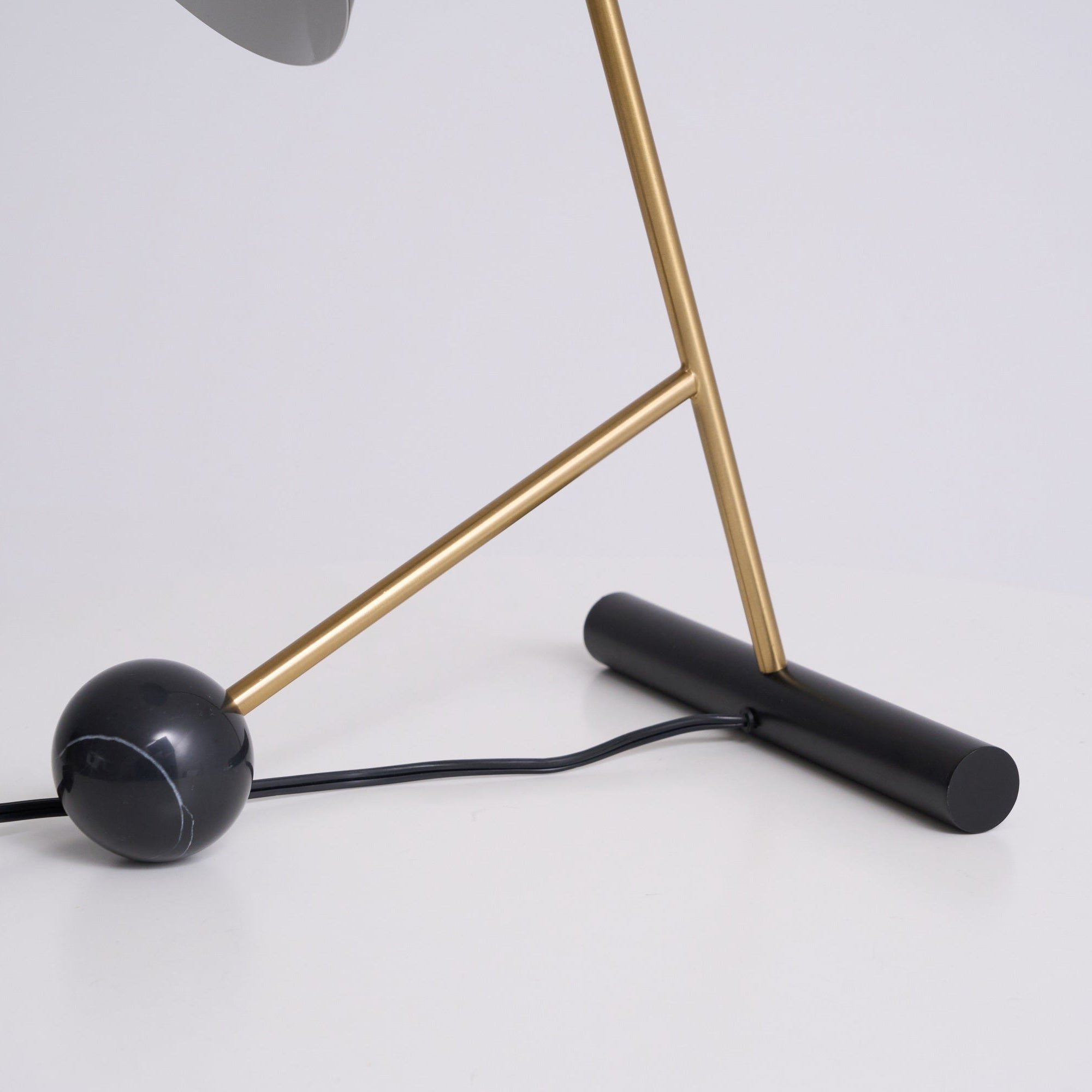Avelo Marble Geometric Table Lamp-Neutral Decor