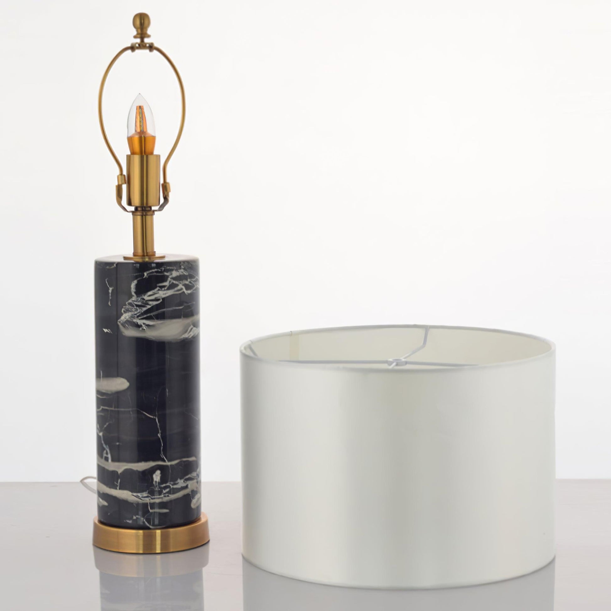 Aclo Modern Marble Table Lamp-Neutral Decor