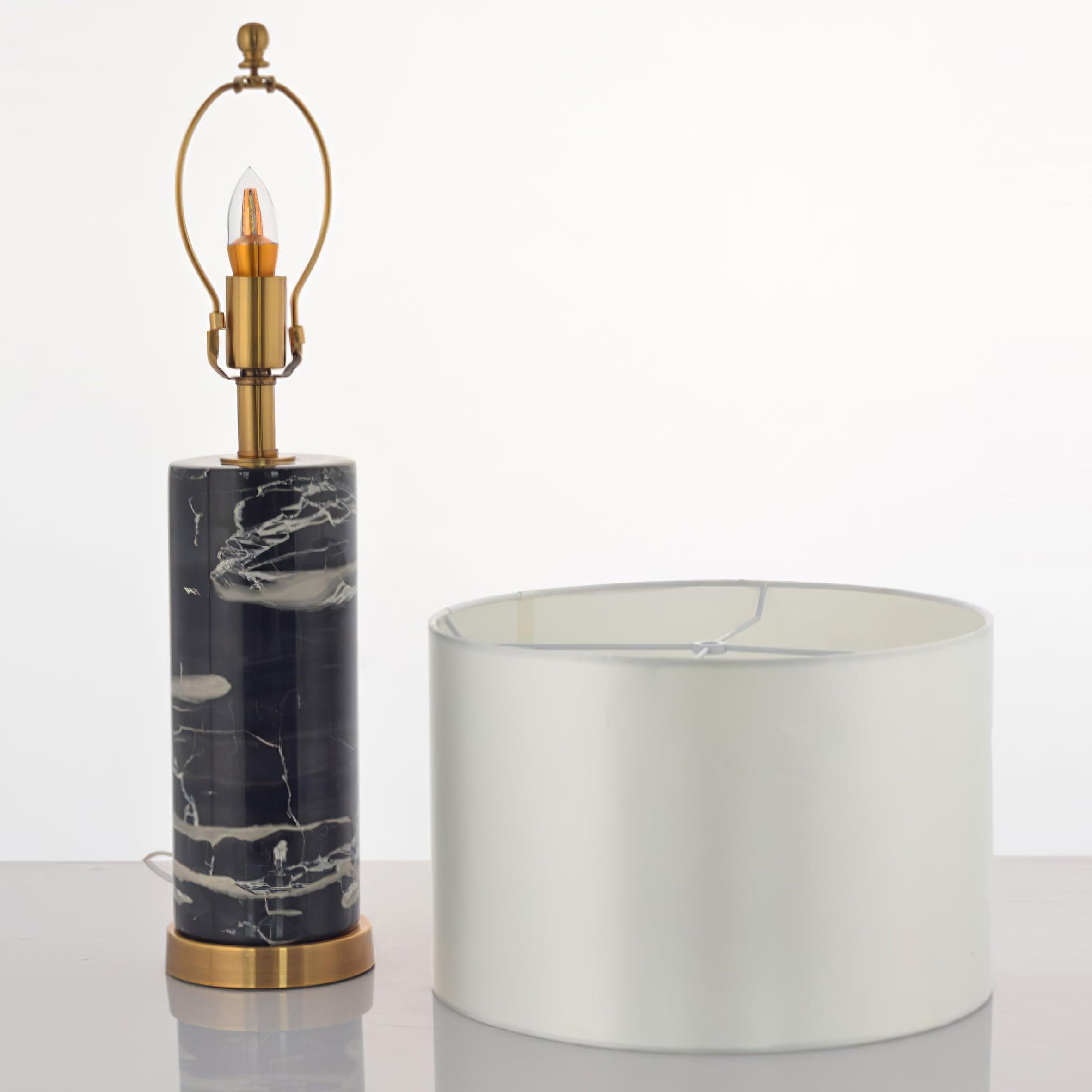 Aclo Modern Marble Table Lamp-Neutral Decor