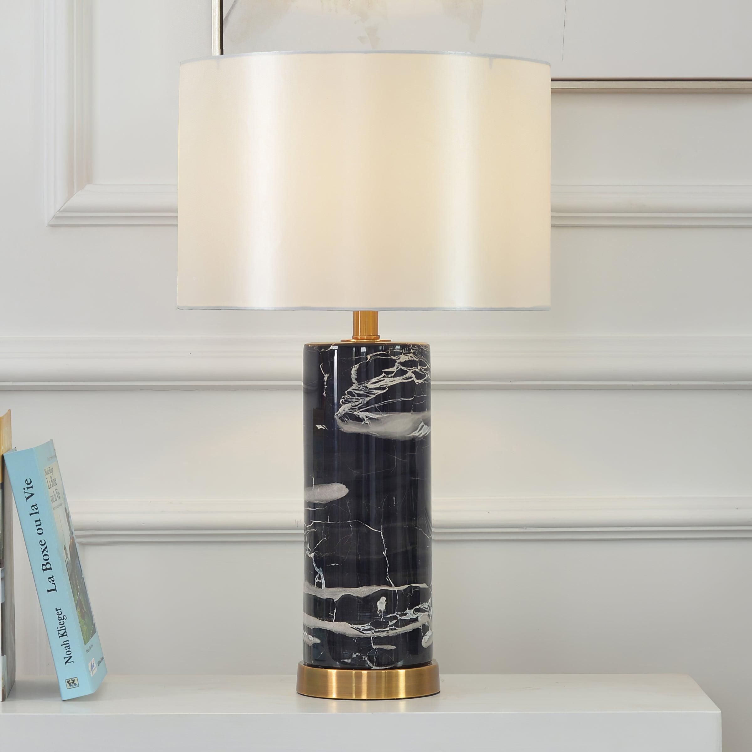 Aclo Modern Marble Table Lamp-Neutral Decor