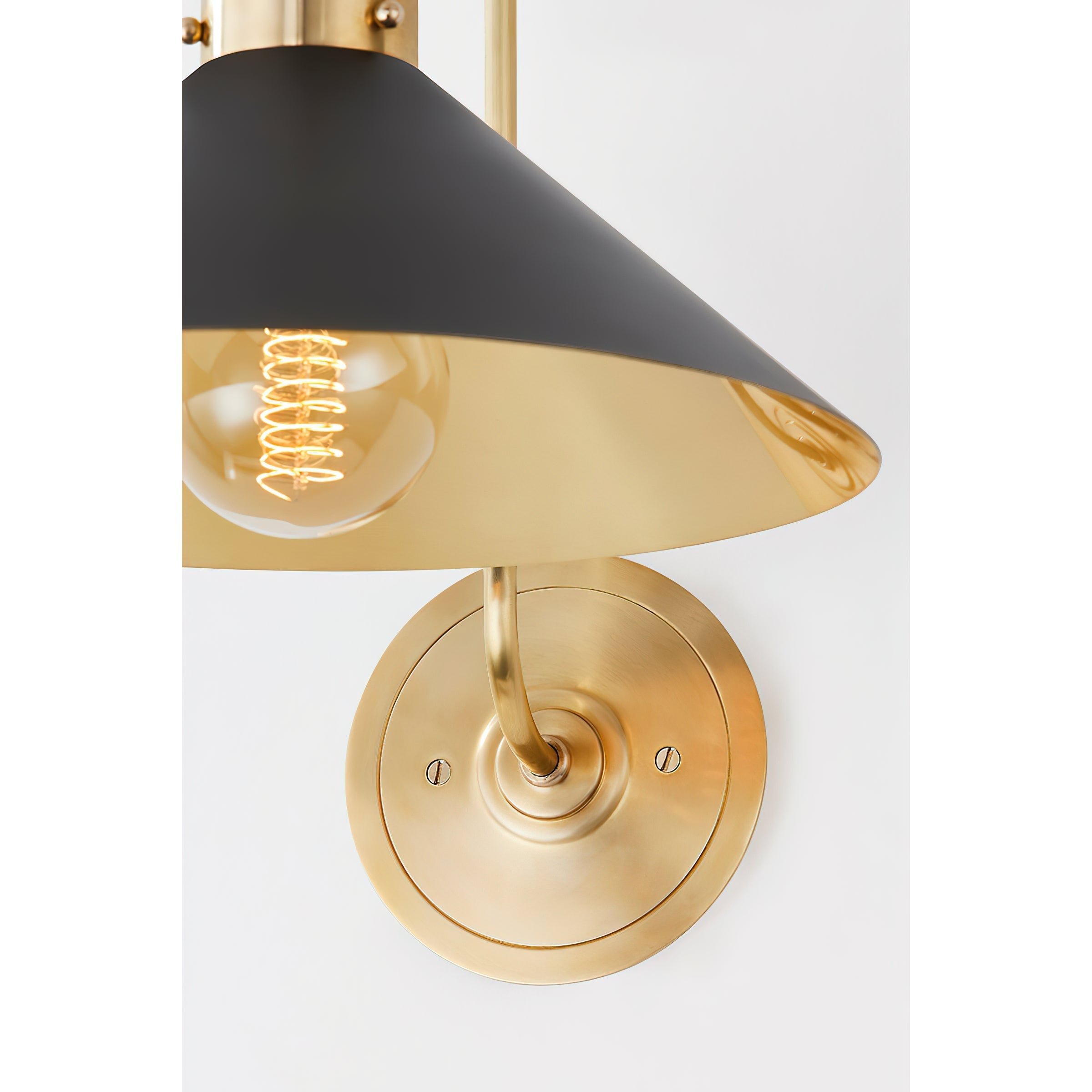 Greta Brass Wall Lamp