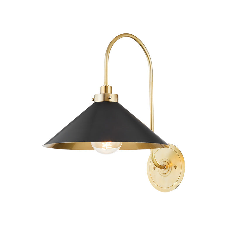 Greta Brass Wall Lamp