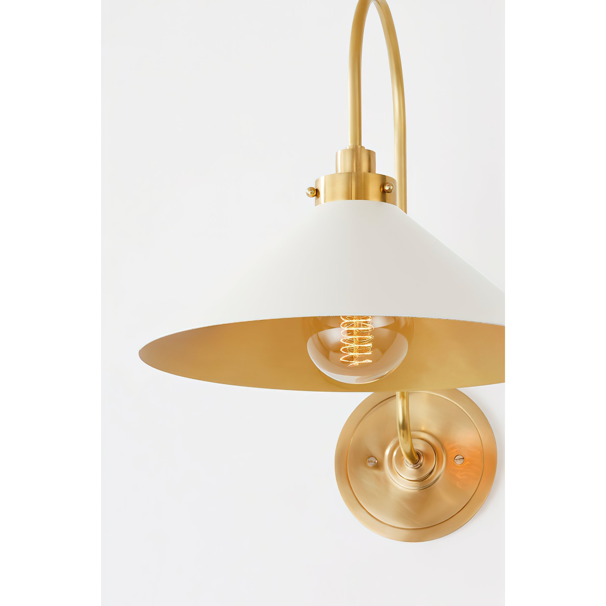 Greta Brass Wall Lamp