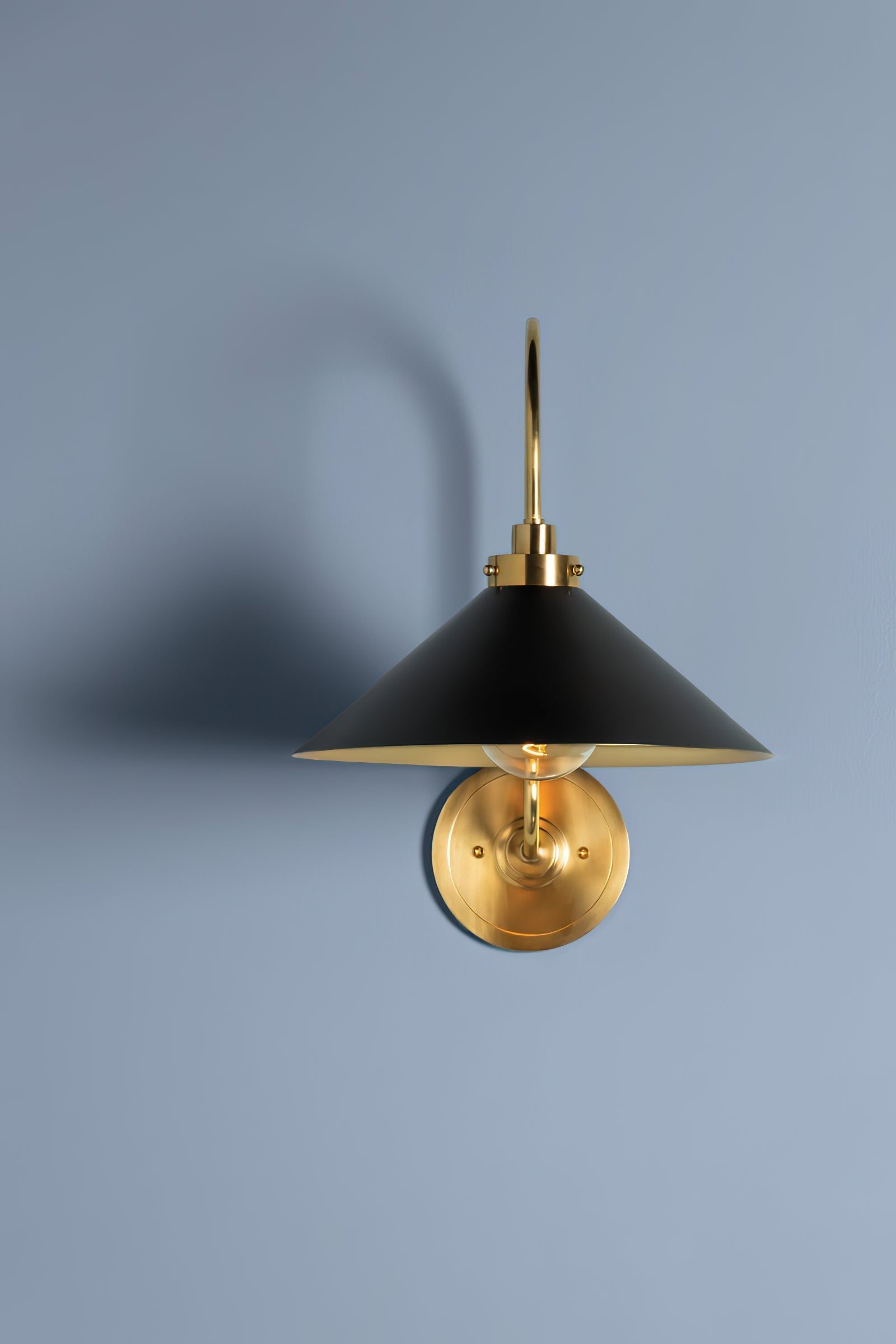 Greta Brass Wall Lamp