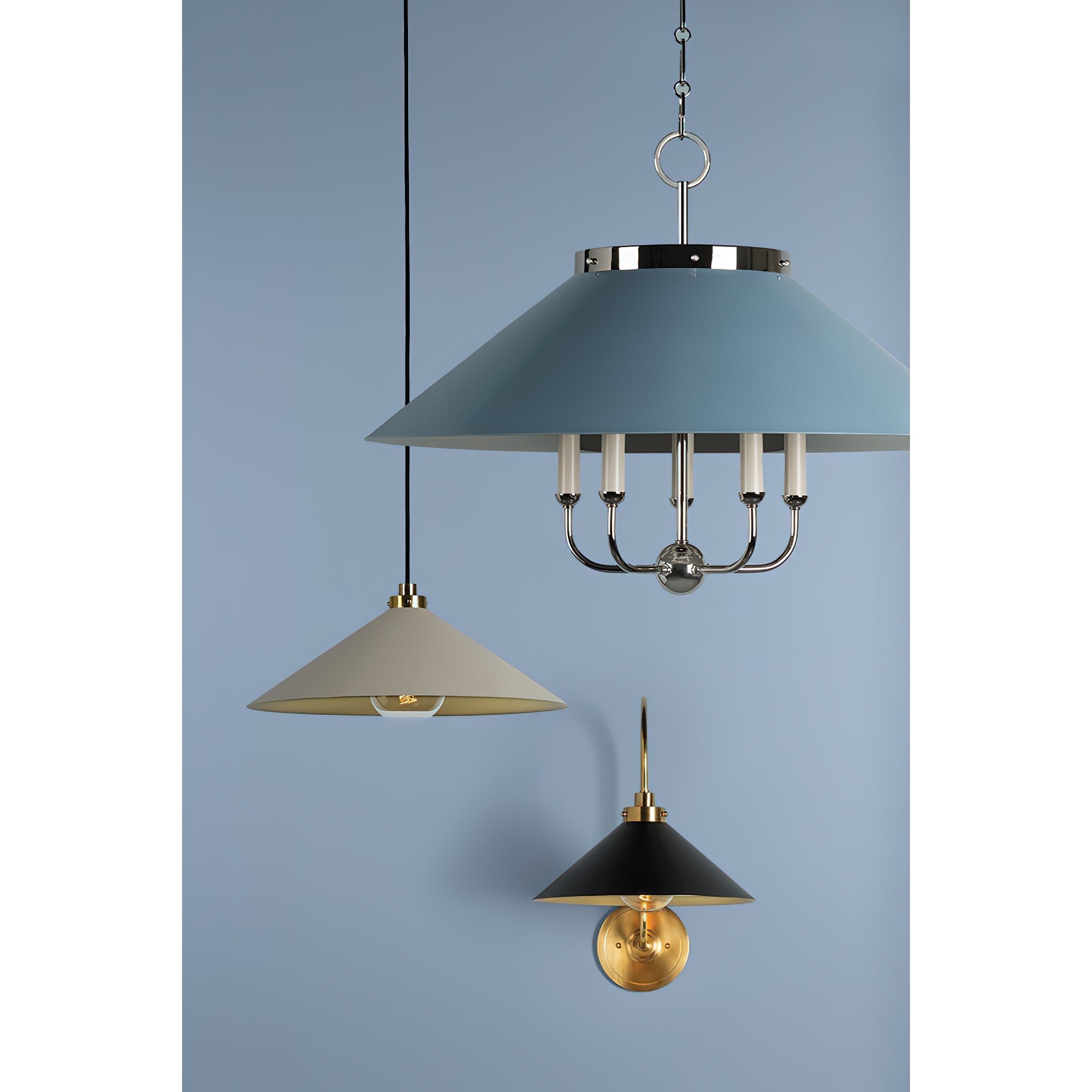 Greta Brass Wall Lamp