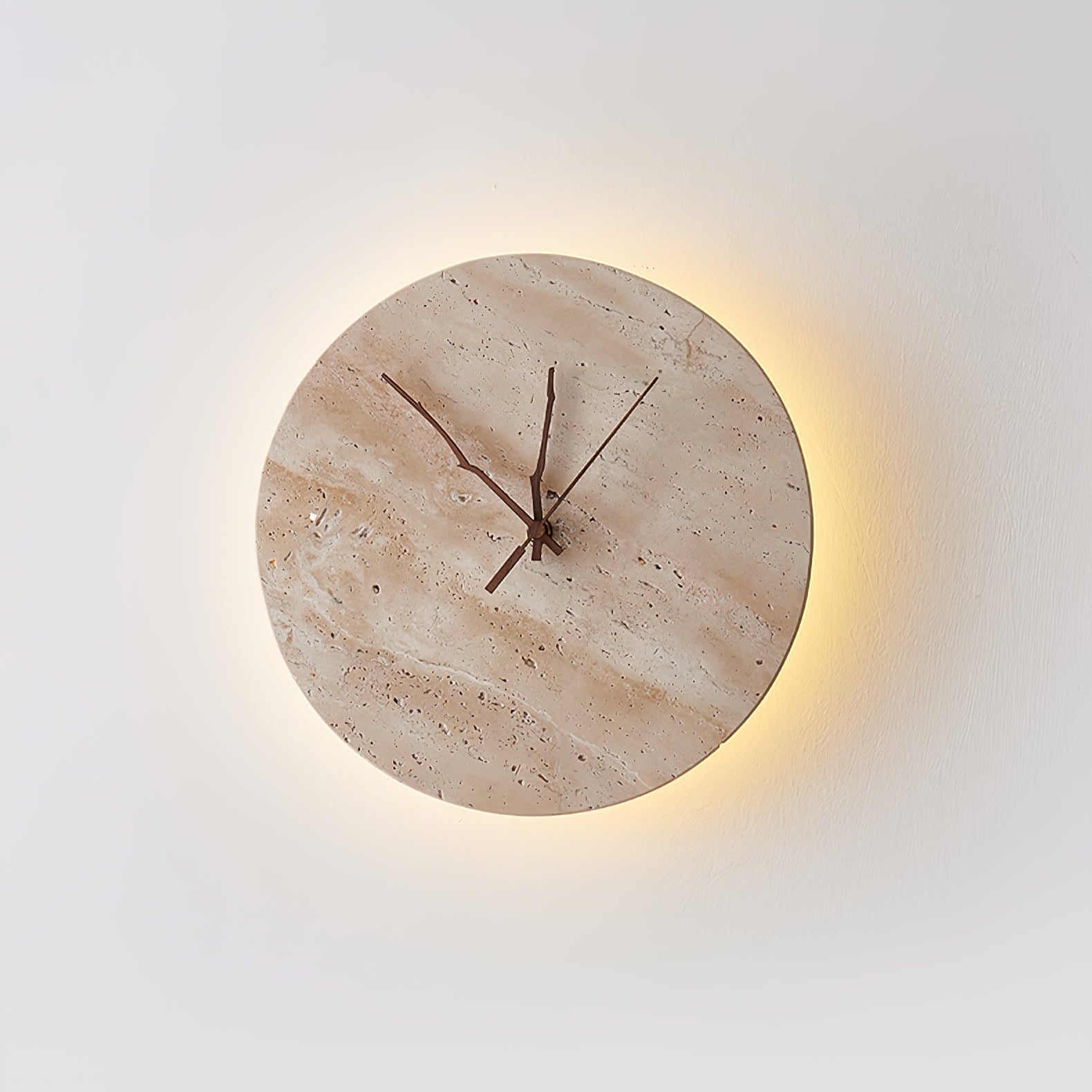 Lyra Minimalist Travertine Wall Light-Neutral Decor