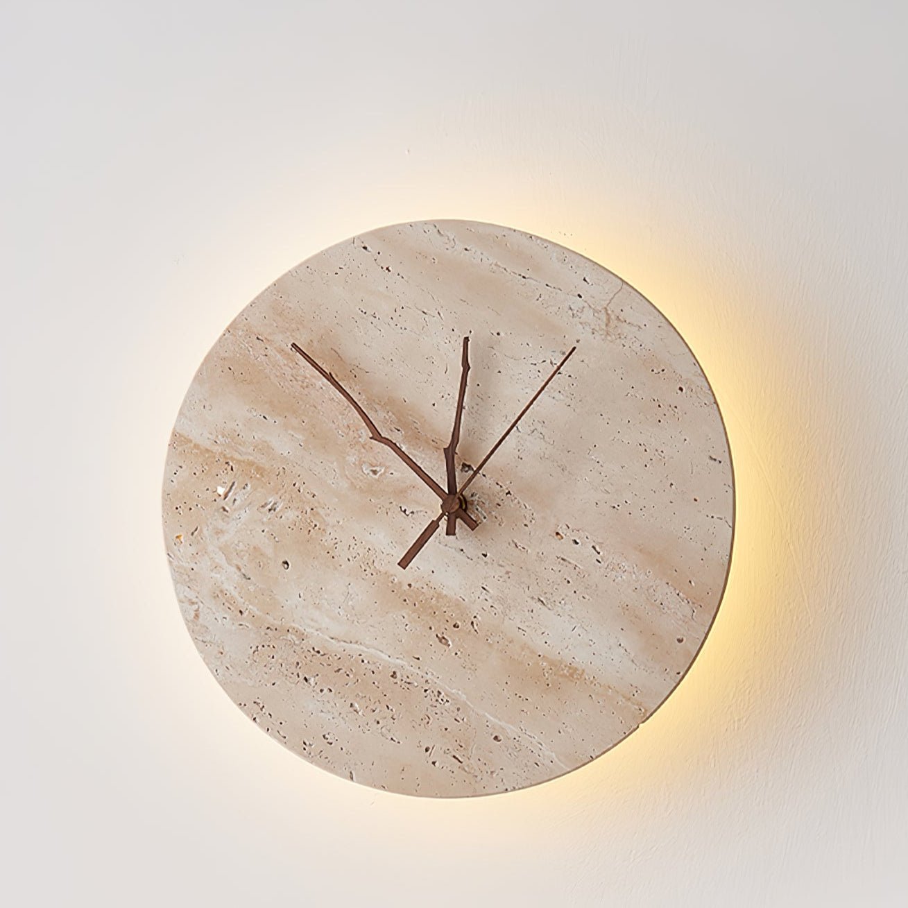 Lyra Minimalist Travertine Wall Light-Neutral Decor