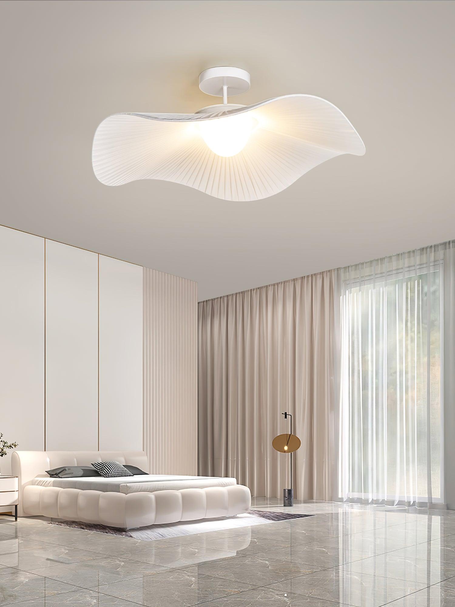 Amino Ceiling Light for Cozy Living Room or Bedroom-Neutral Decor
