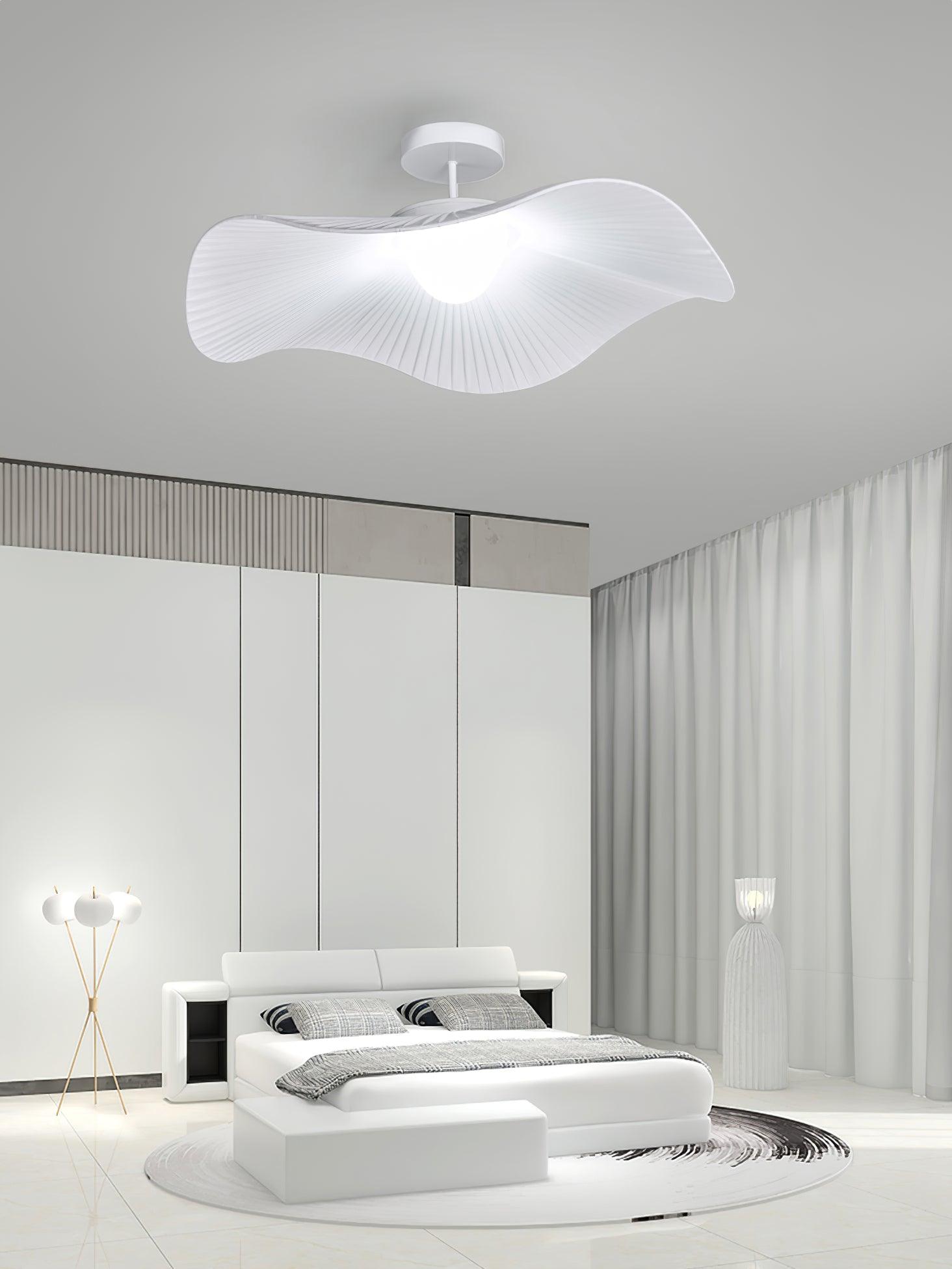 Amino Ceiling Light for Cozy Living Room or Bedroom-Neutral Decor