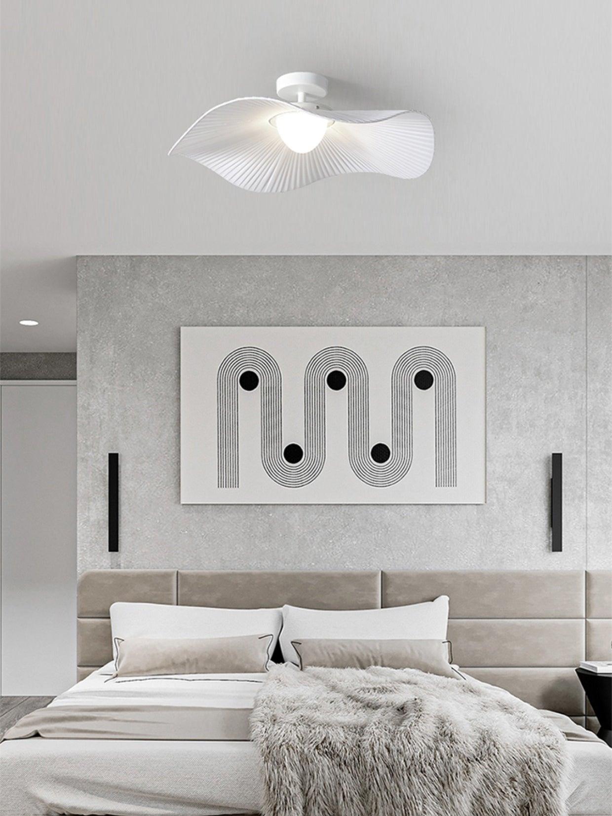 Amino Ceiling Light for Cozy Living Room or Bedroom-Neutral Decor