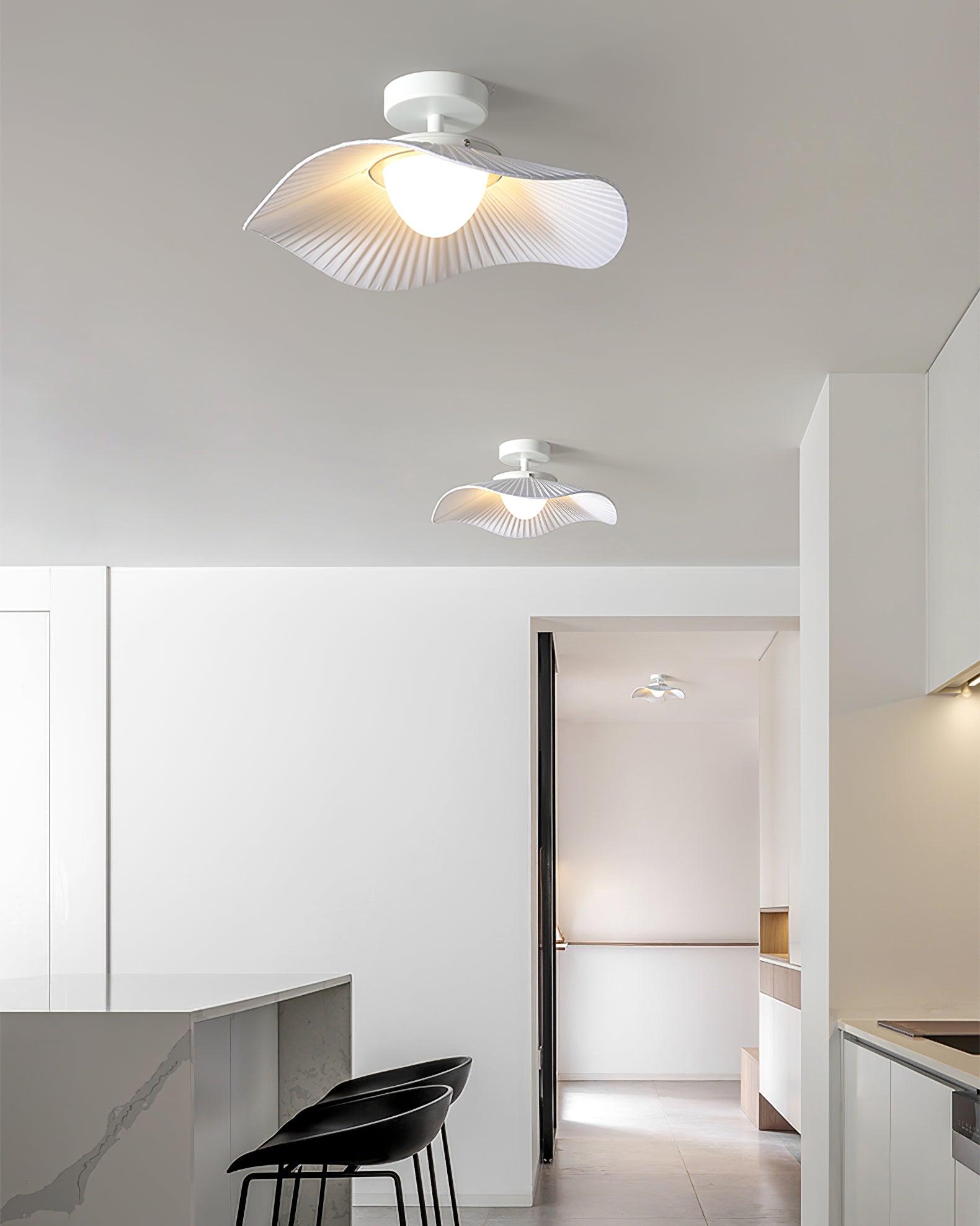 Amino Ceiling Light for Cozy Living Room or Bedroom-Neutral Decor