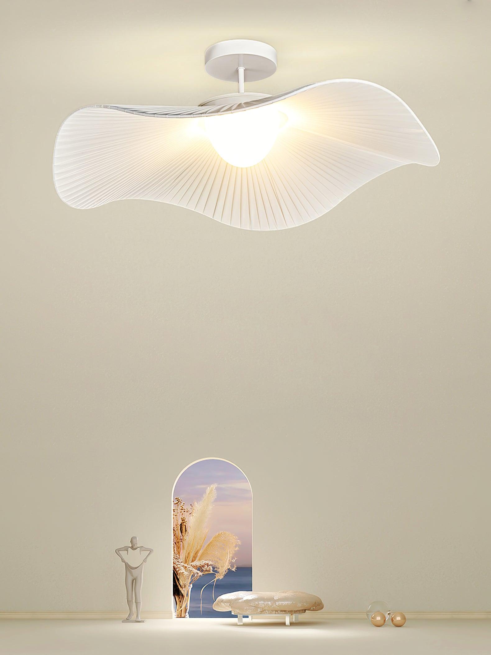 Amino Ceiling Light for Cozy Living Room or Bedroom-Neutral Decor