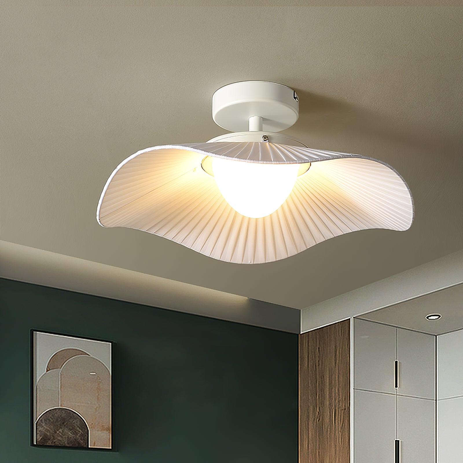 Amino Ceiling Light for Cozy Living Room or Bedroom-Neutral Decor