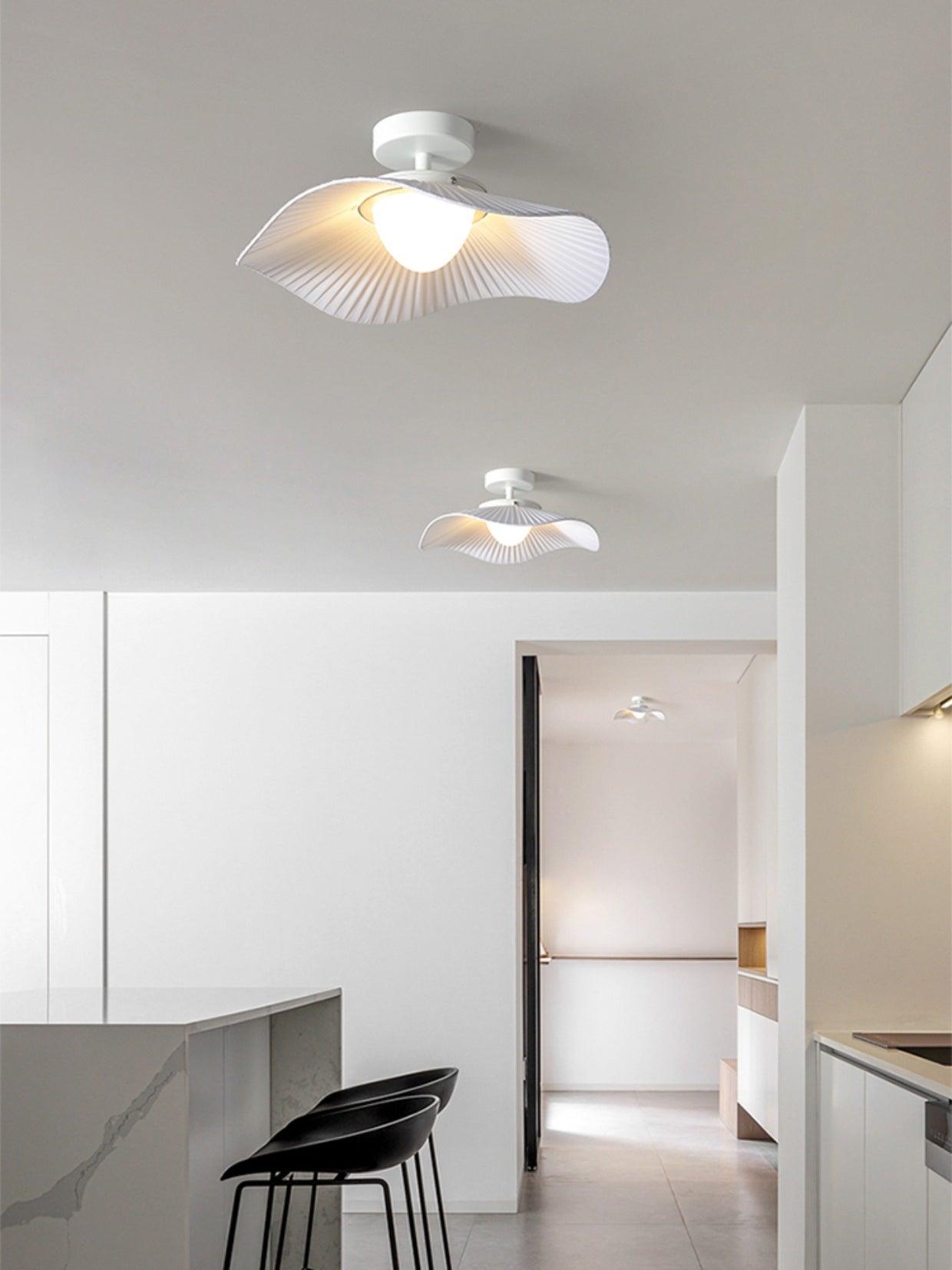 Amino Ceiling Light for Cozy Living Room or Bedroom-Neutral Decor