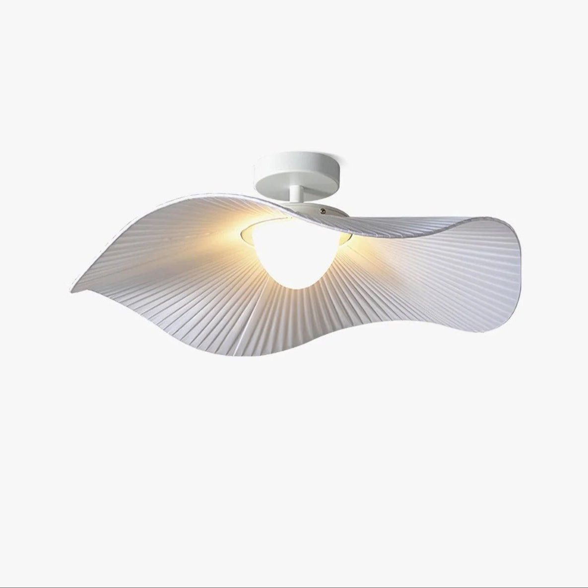 Amino Ceiling Light for Cozy Living Room or Bedroom-Neutral Decor