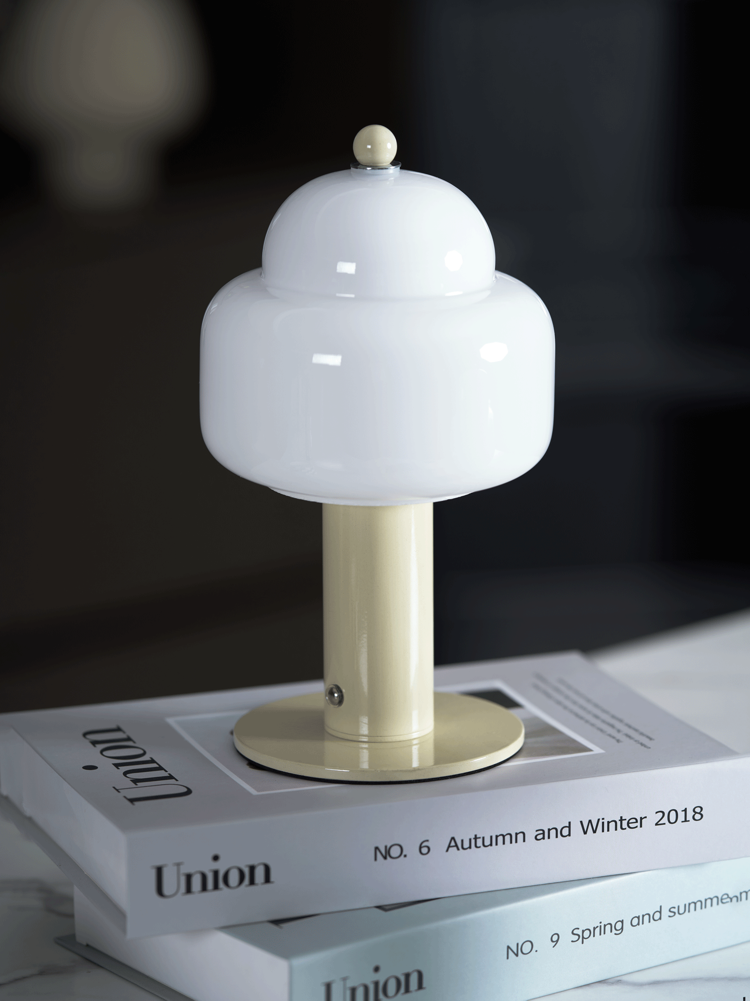 Poppy Modern Table Lamp-Neutral Decor