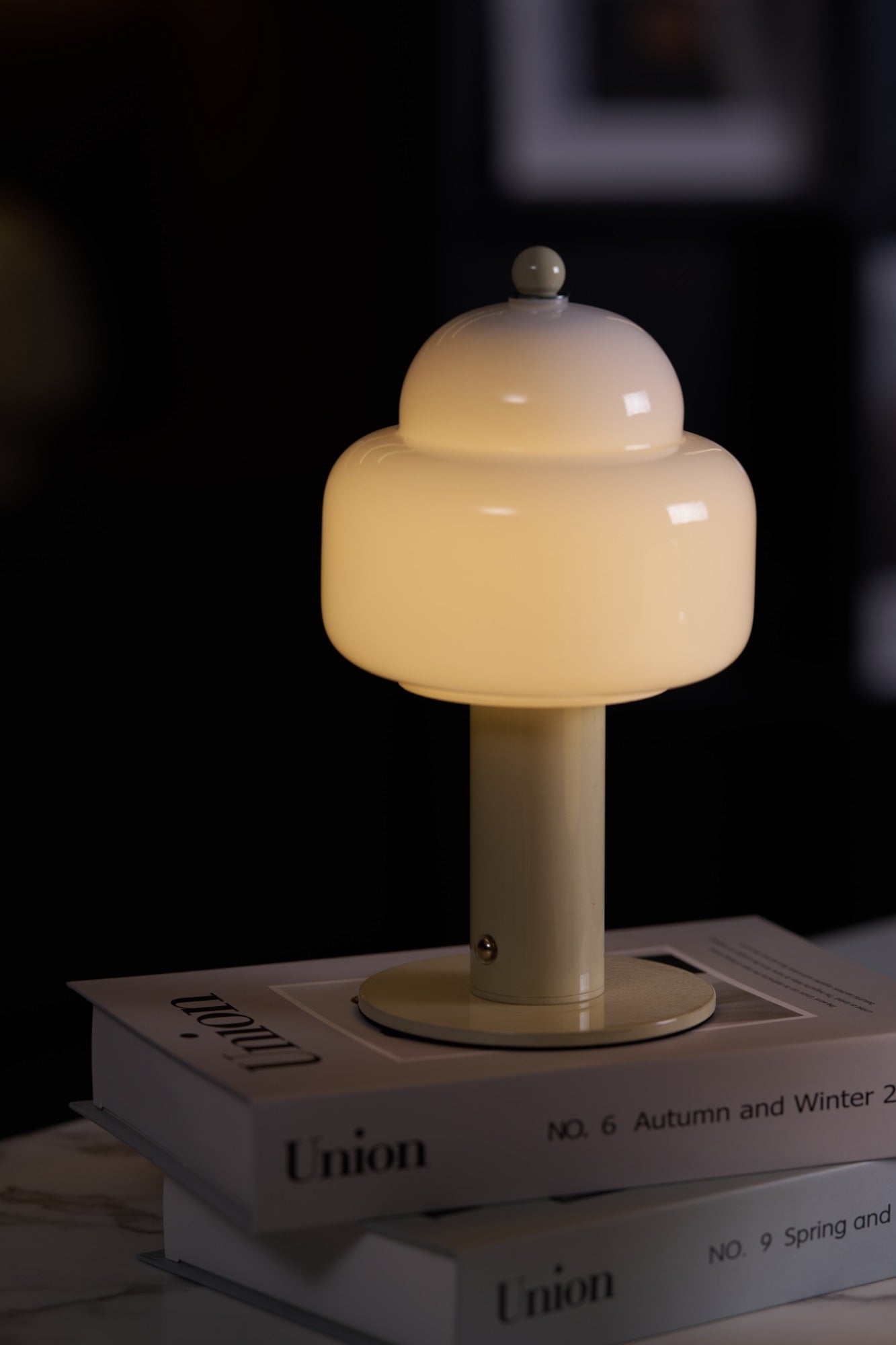 Poppy Modern Table Lamp-Neutral Decor