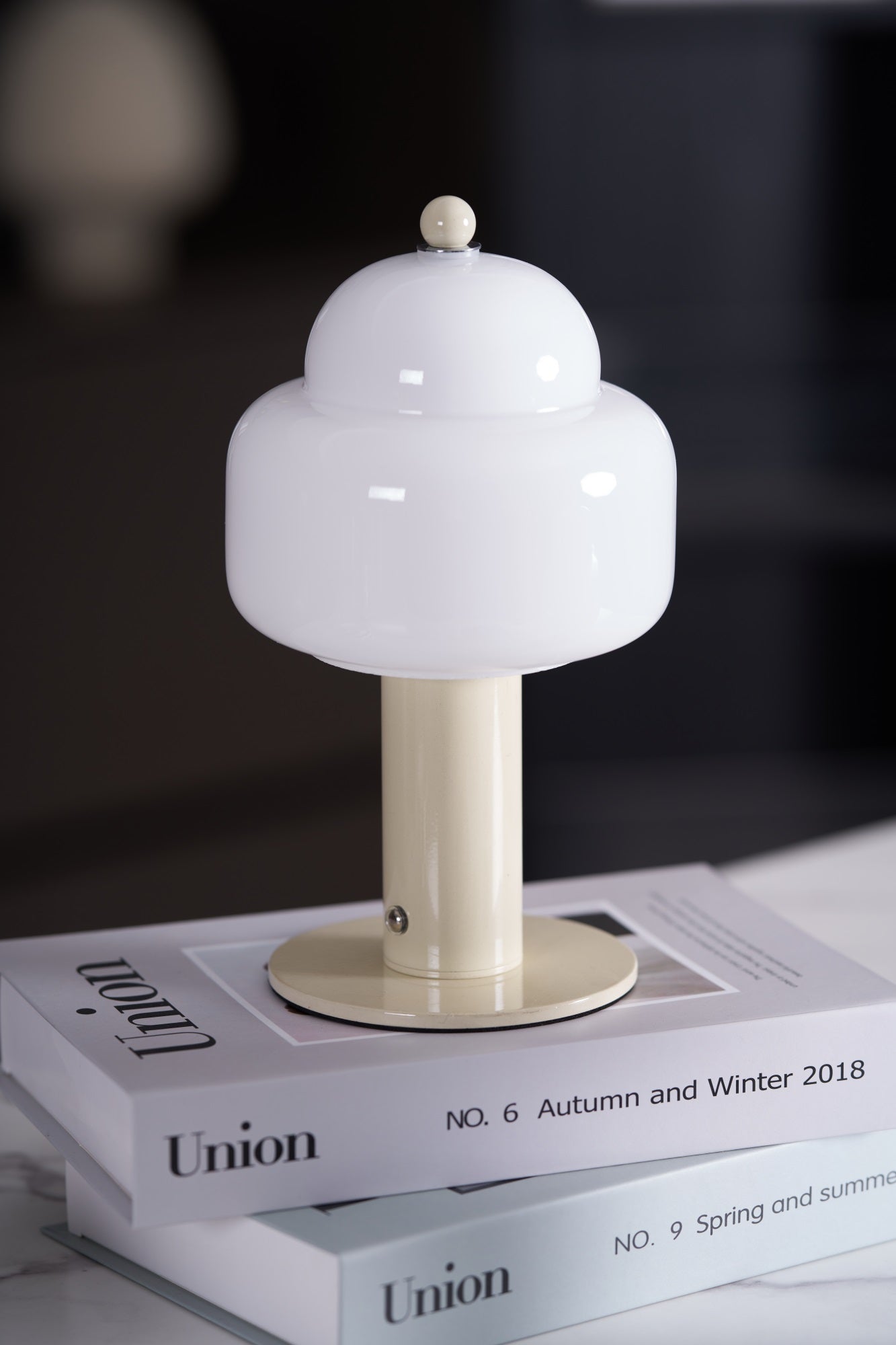 Poppy Modern Table Lamp-Neutral Decor