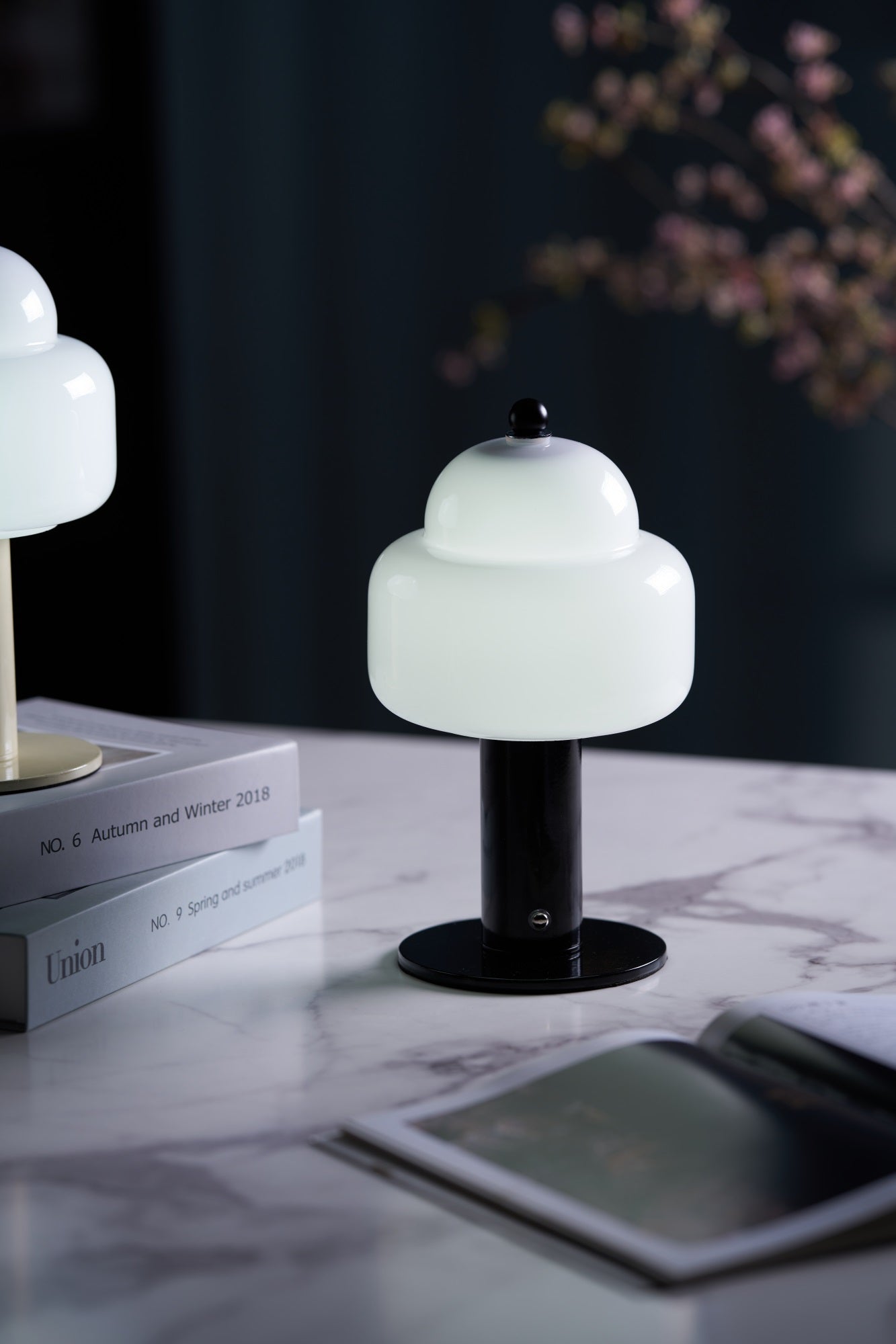 Poppy Modern Table Lamp-Neutral Decor