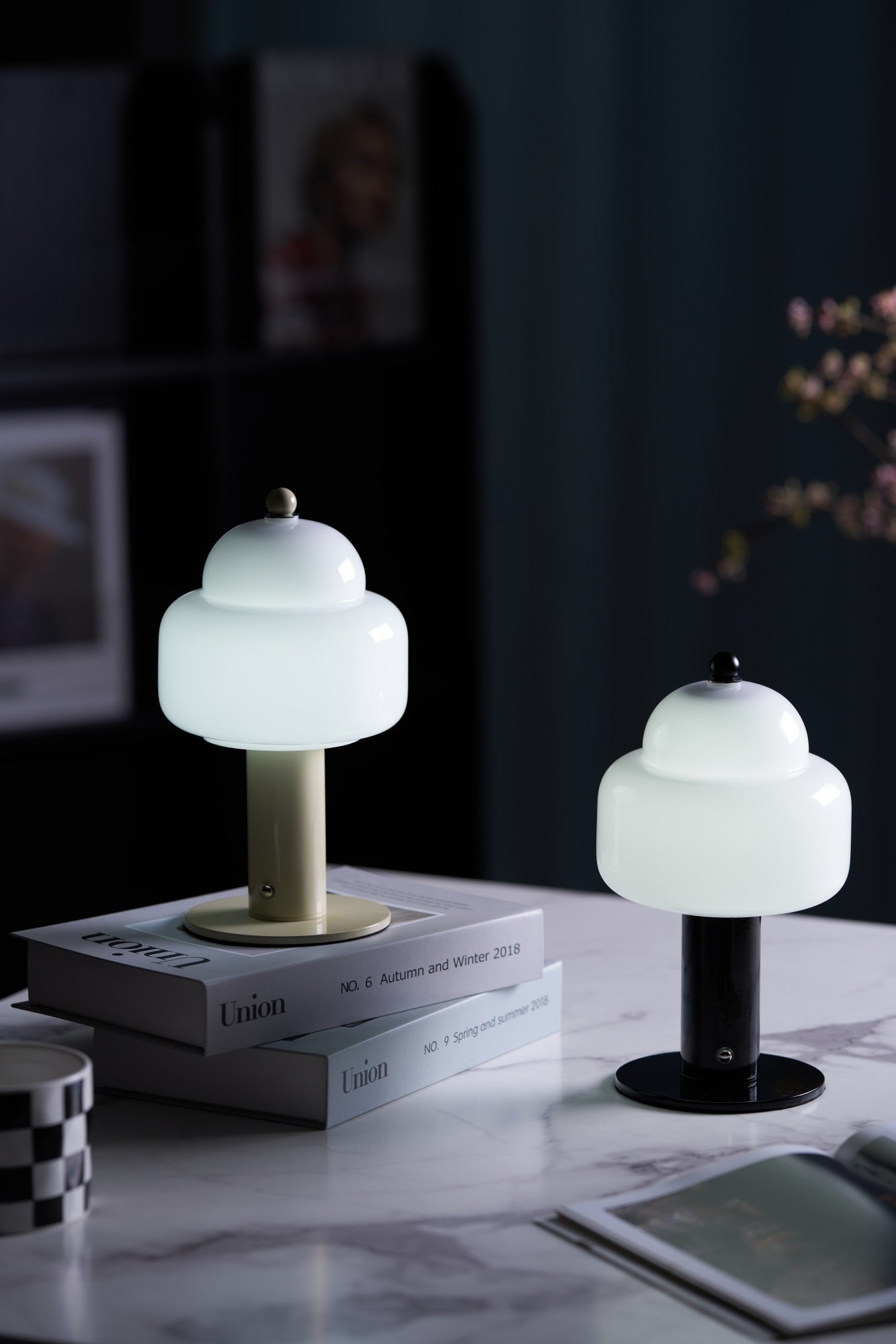 Poppy Modern Table Lamp-Neutral Decor