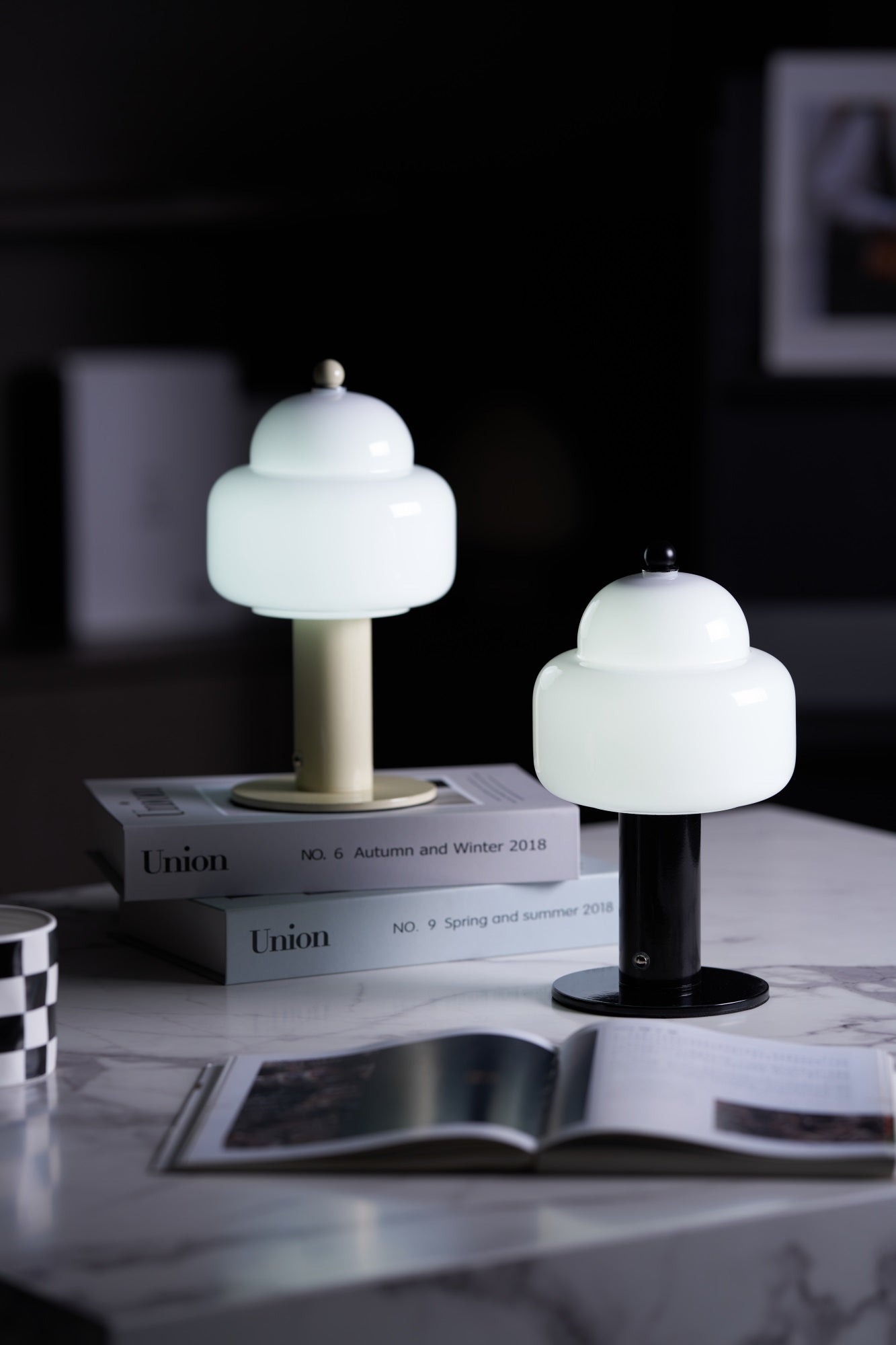 Poppy Modern Table Lamp-Neutral Decor