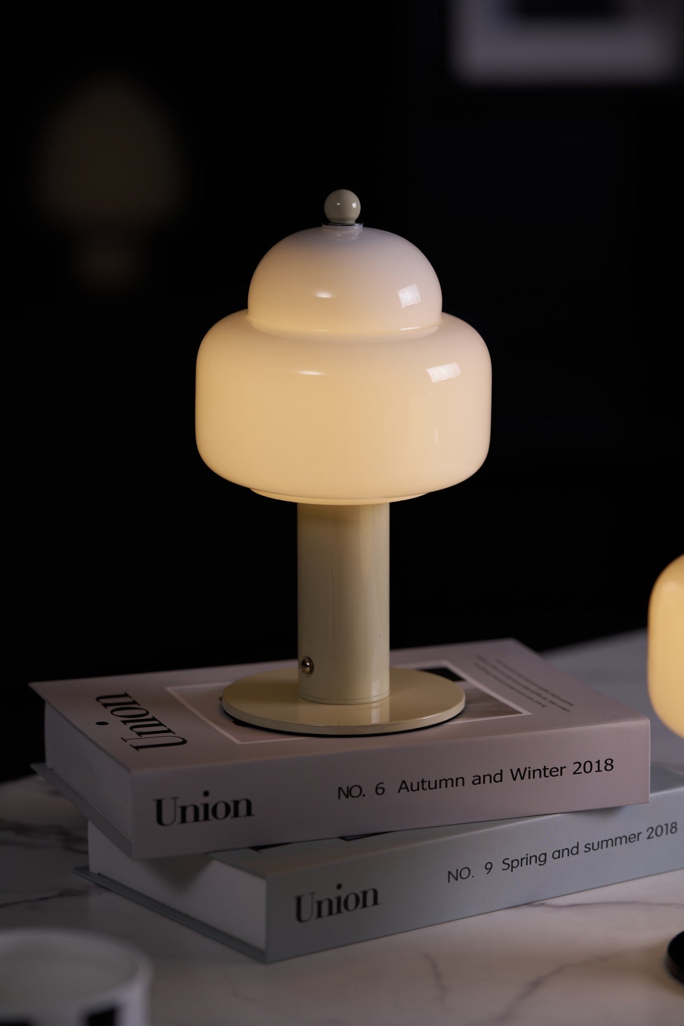Poppy Modern Table Lamp-Neutral Decor