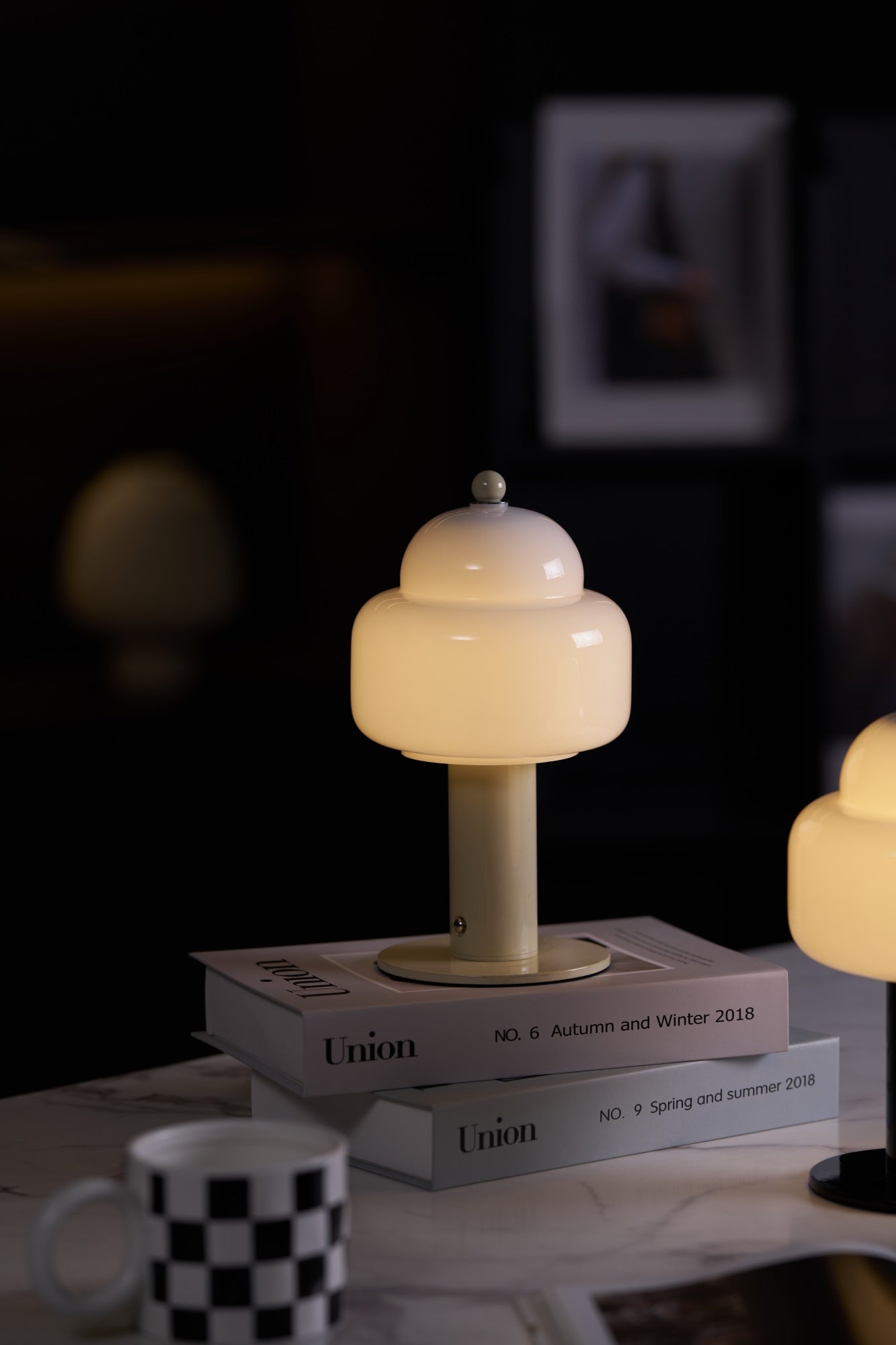 Poppy Modern Table Lamp-Neutral Decor