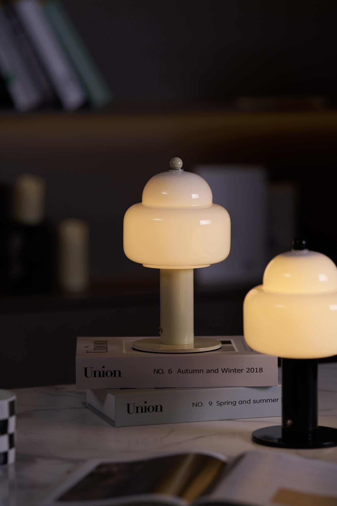 Poppy Modern Table Lamp-Neutral Decor