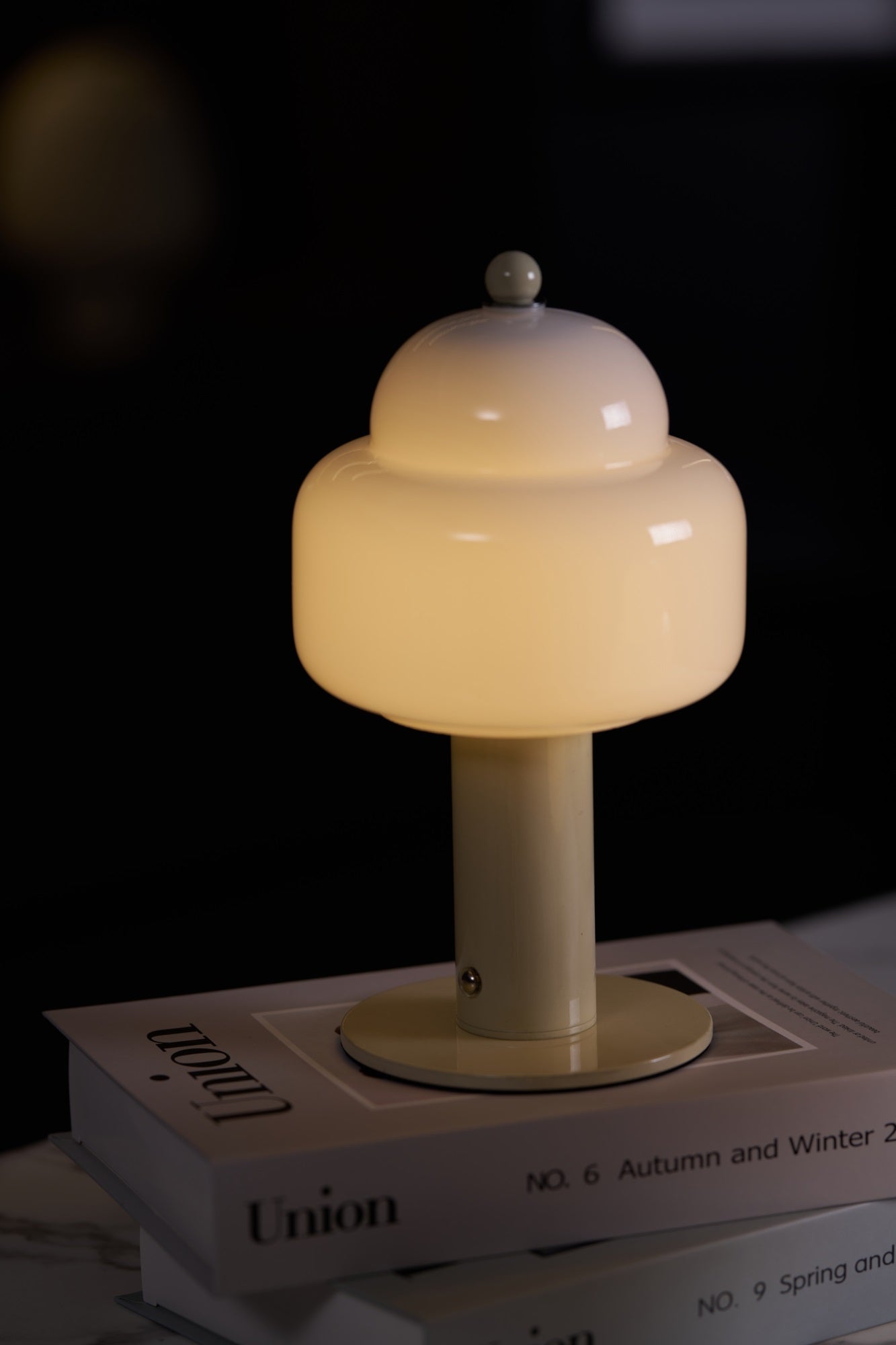 Poppy Modern Table Lamp-Neutral Decor