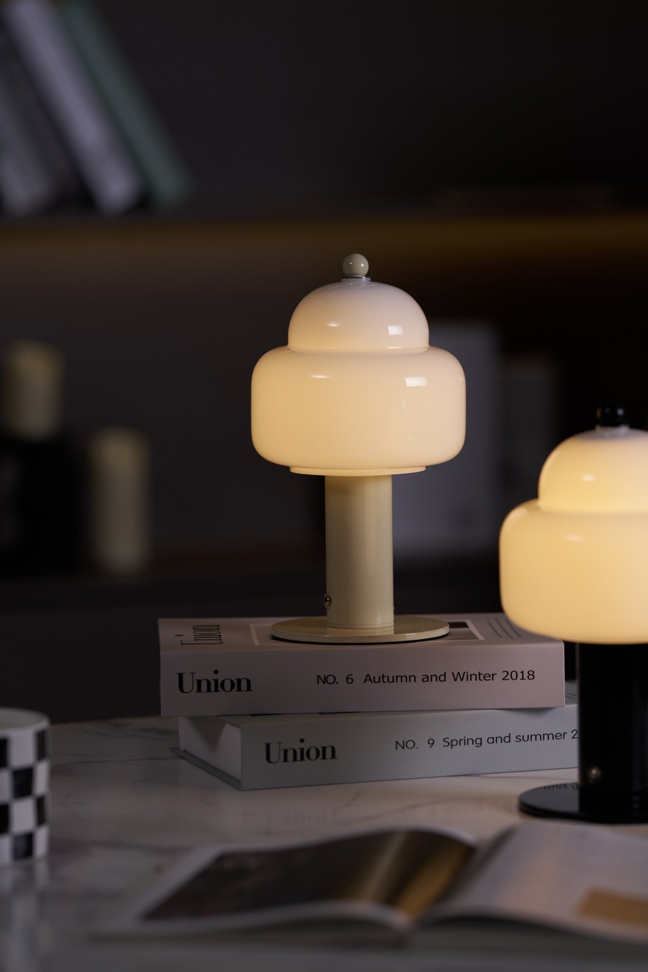 Poppy Modern Table Lamp-Neutral Decor
