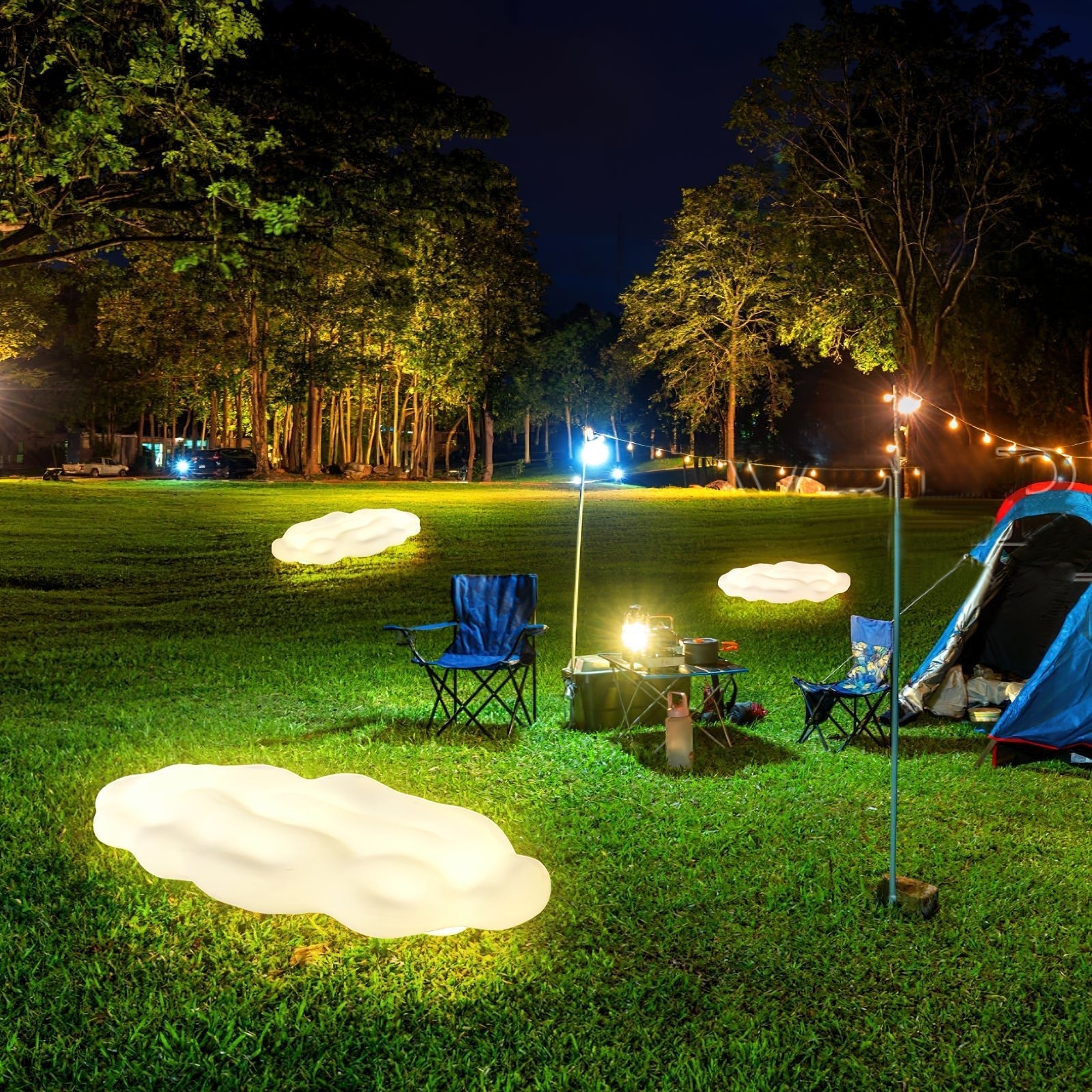 Ulphaion Elegance Cloud Outdoor Floor Light-Neutral Decor