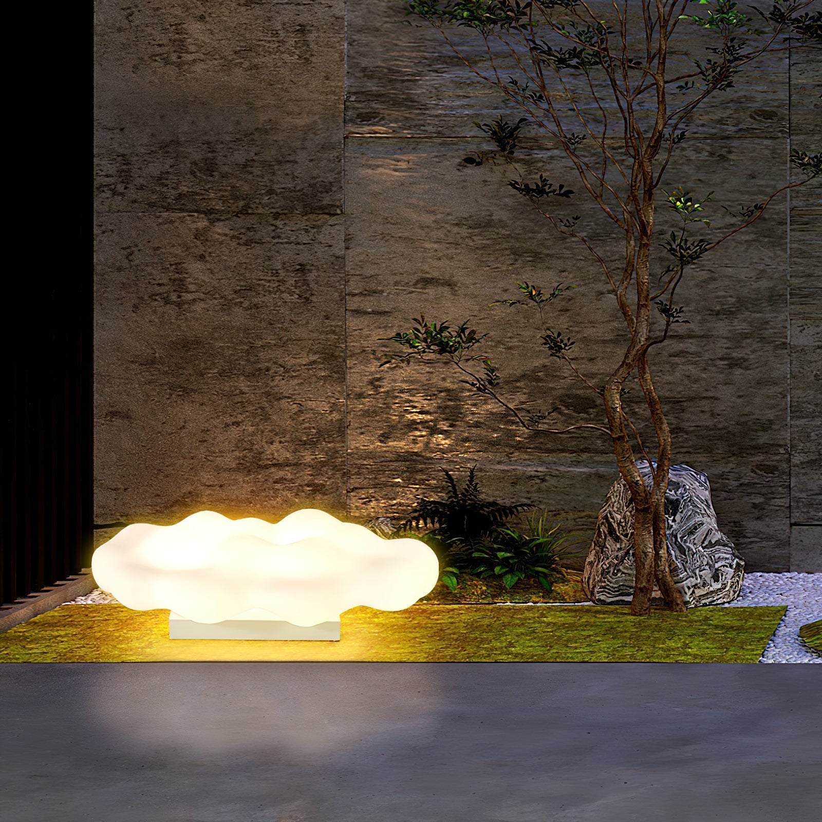 Ulphaion Elegance Cloud Outdoor Floor Light-Neutral Decor