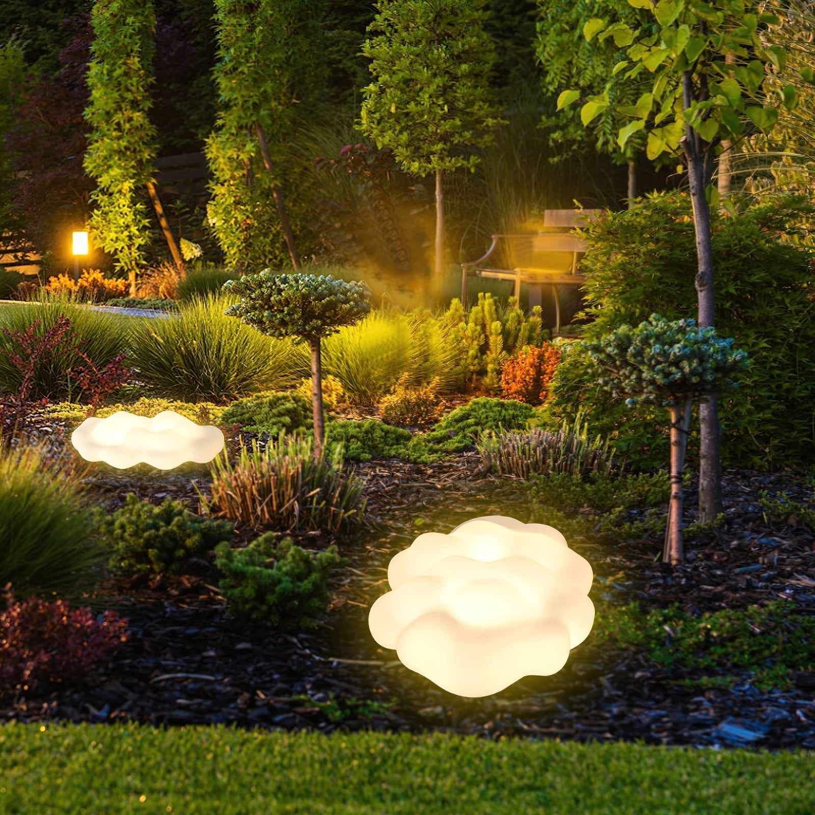 Ulphaion Elegance Cloud Outdoor Floor Light-Neutral Decor
