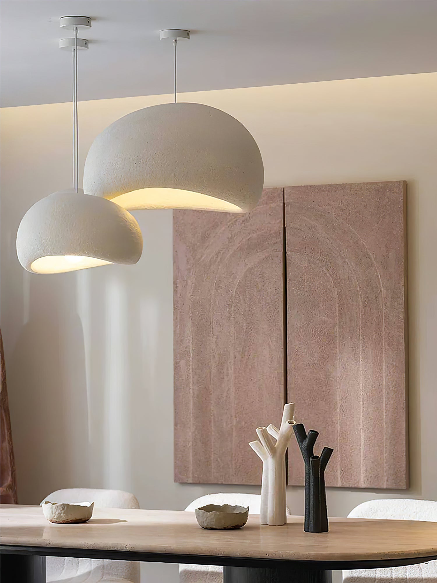 Ivinan Minimalist Cloud Pendant Light-Neutral Decor