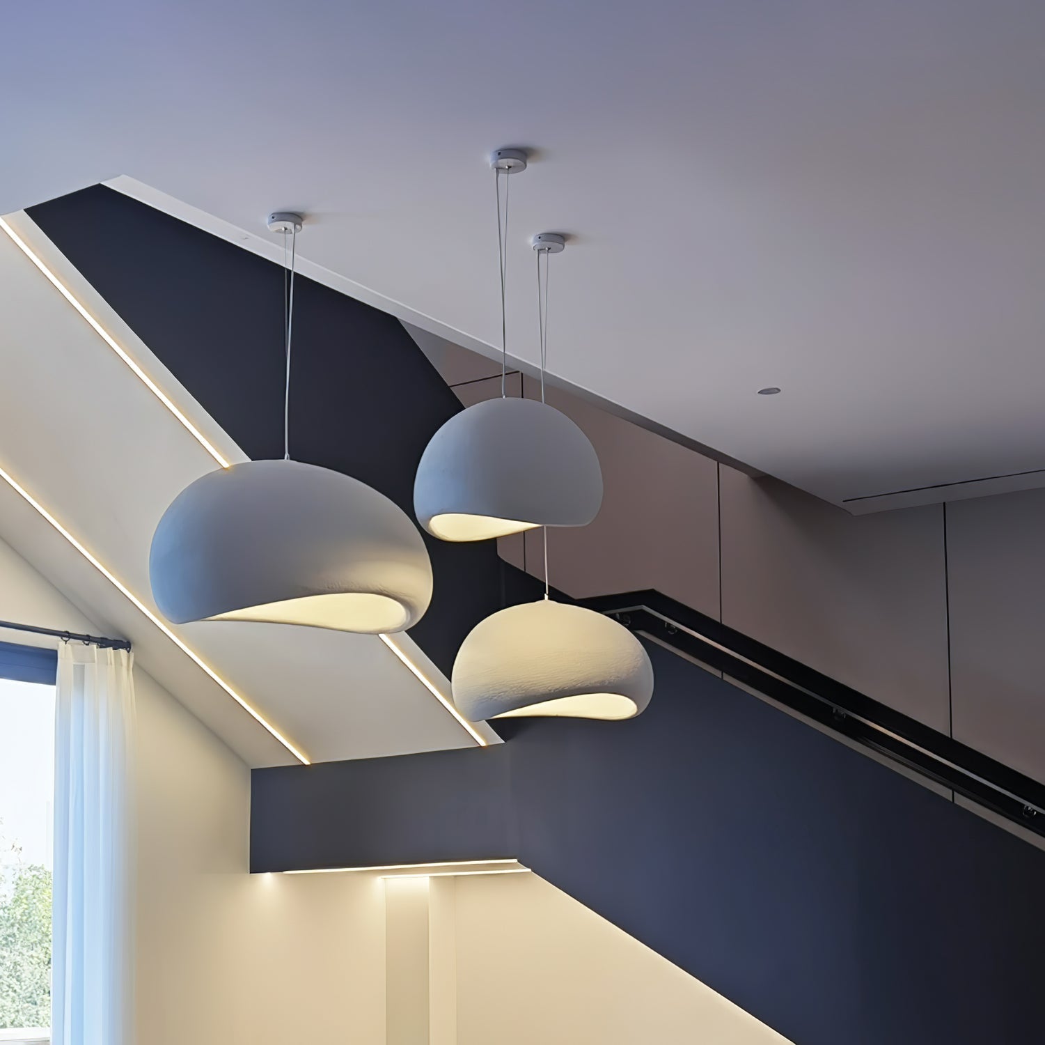 Ivinan Minimalist Cloud Pendant Light-Neutral Decor