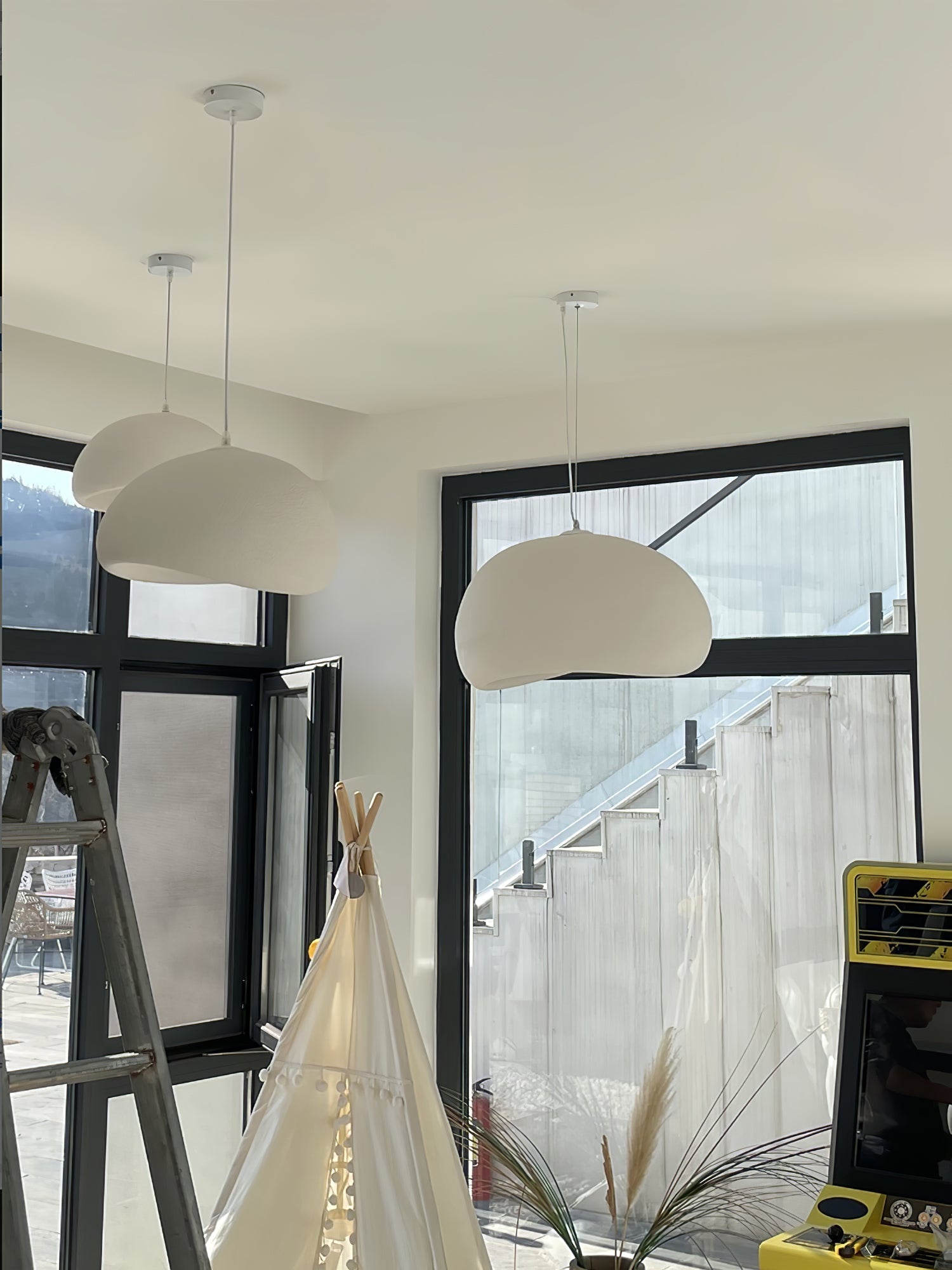 Ivinan Minimalist Cloud Pendant Light-Neutral Decor