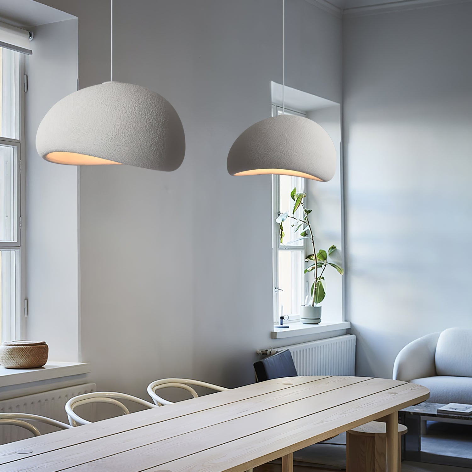 Ivinan Minimalist Cloud Pendant Light-Neutral Decor