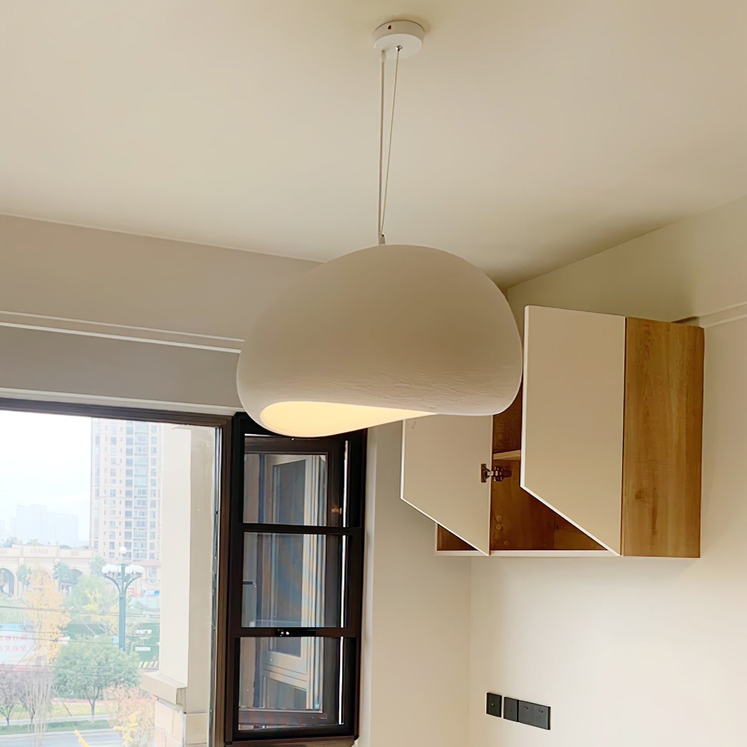 Ivinan Minimalist Cloud Pendant Light-Neutral Decor