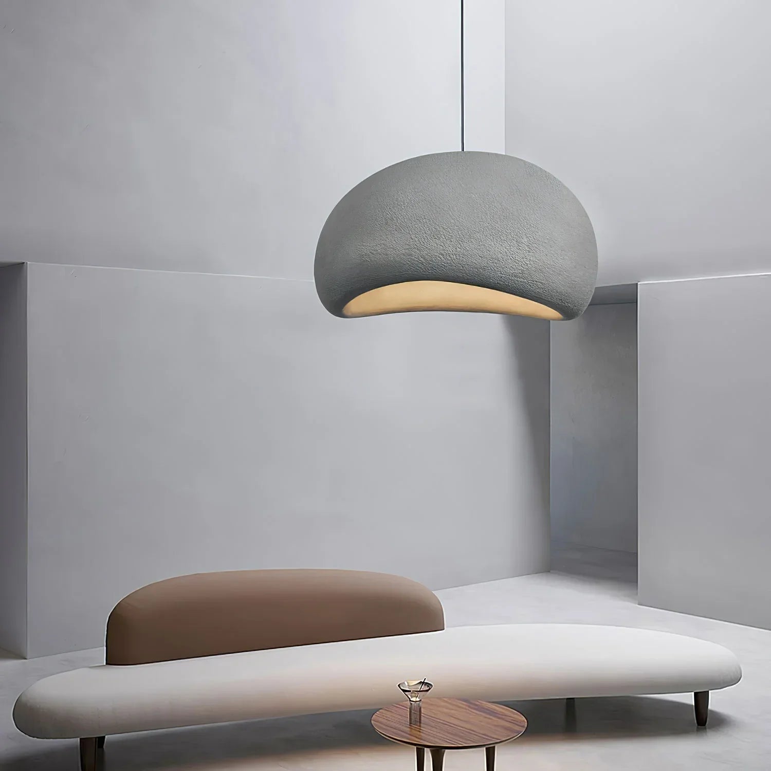 Kryo Wabi-Sabi Spherical Cloud Pendant Light - Neutral Decor