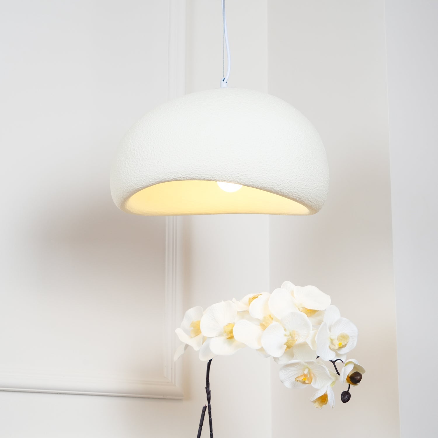 Ivinan Minimalist Cloud Pendant Light-Neutral Decor