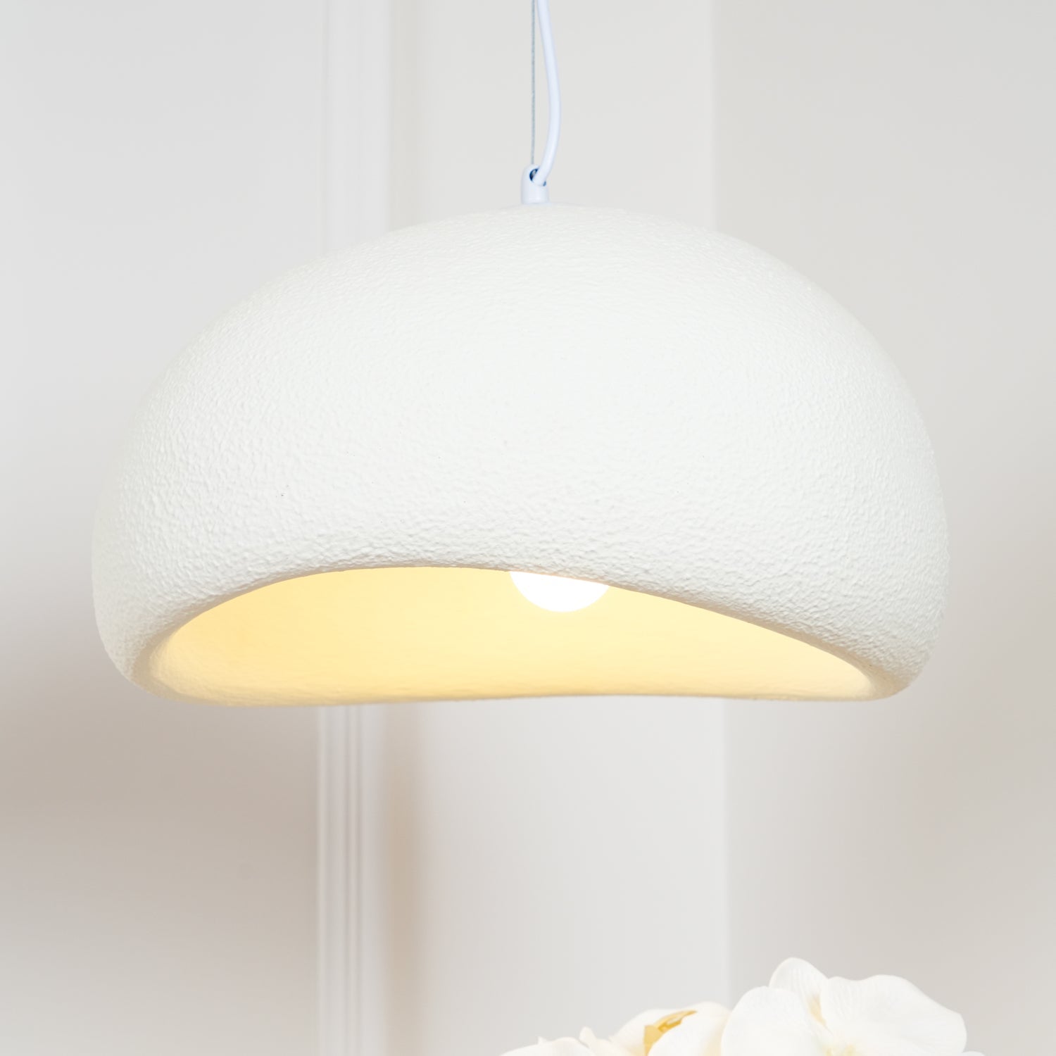 Ivinan Minimalist Cloud Pendant Light-Neutral Decor