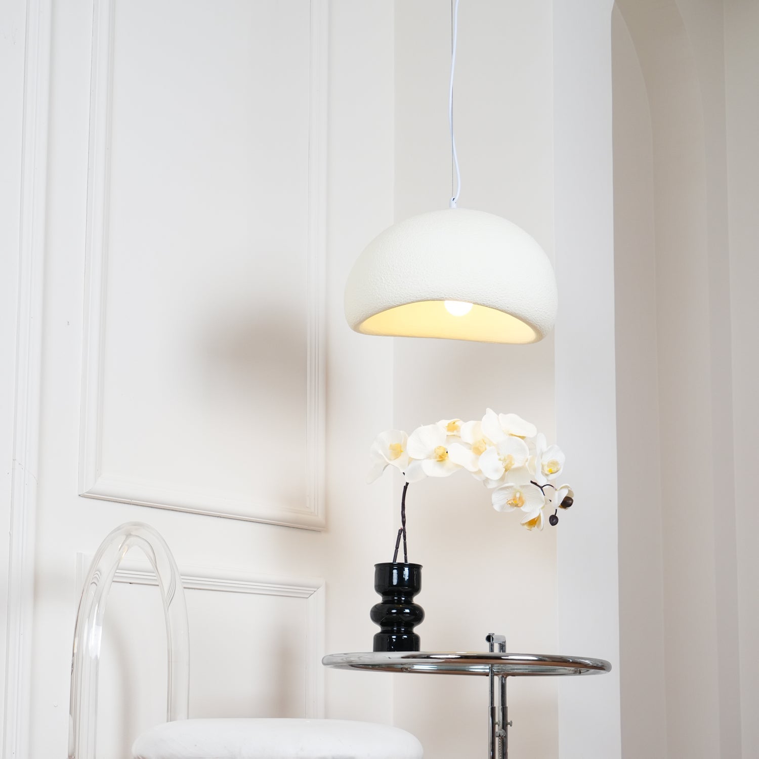 Ivinan Minimalist Cloud Pendant Light-Neutral Decor