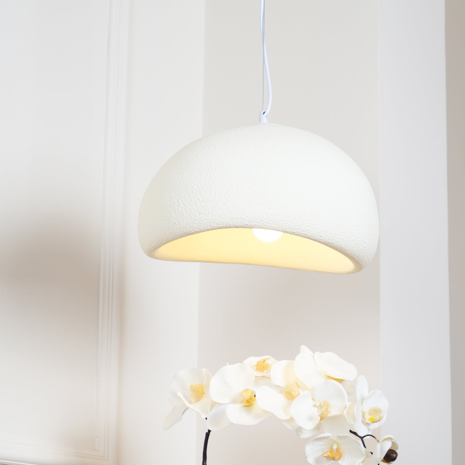 Ivinan Minimalist Cloud Pendant Light-Neutral Decor