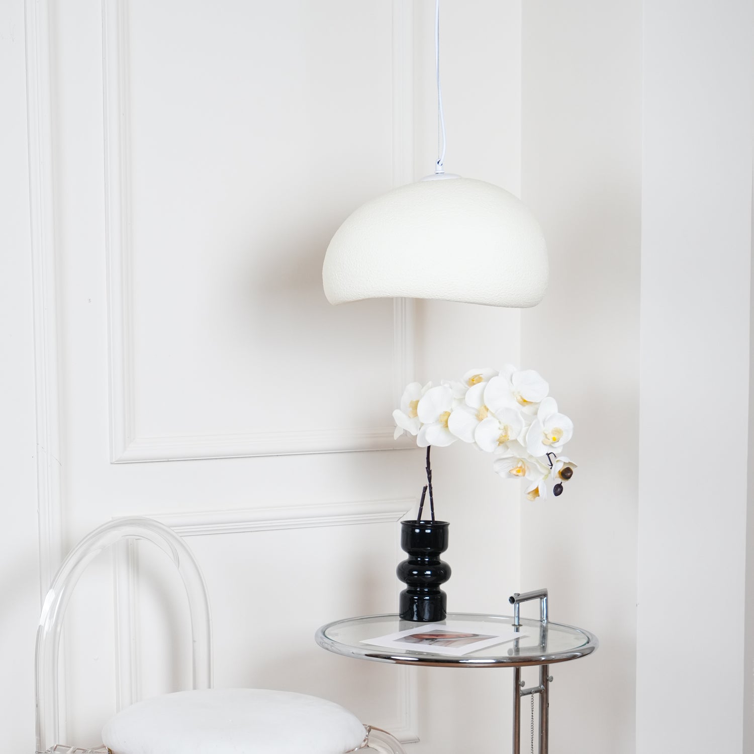 Ivinan Minimalist Cloud Pendant Light-Neutral Decor