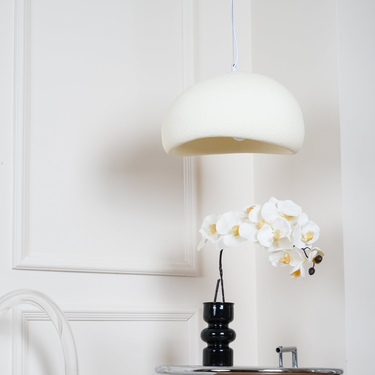 Ivinan Minimalist Cloud Pendant Light-Neutral Decor